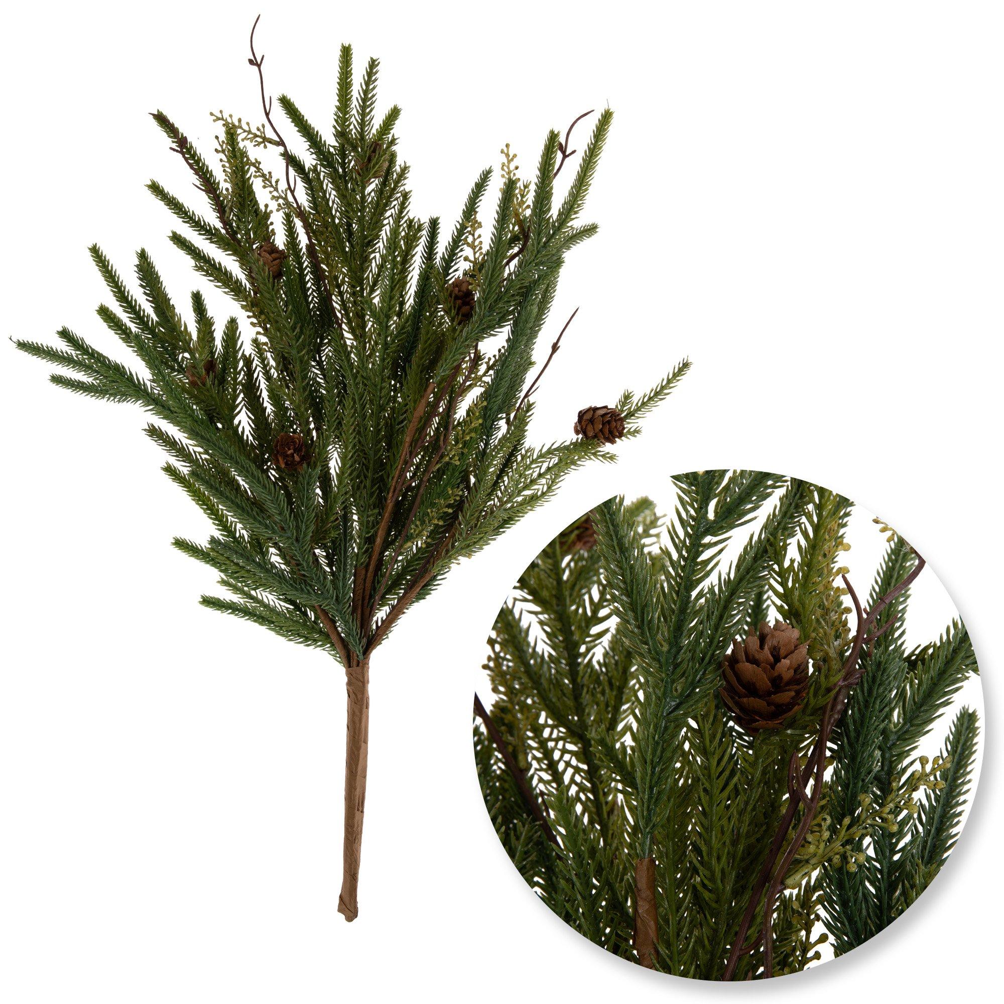 Austria Pine & Pinecone Bush view 1