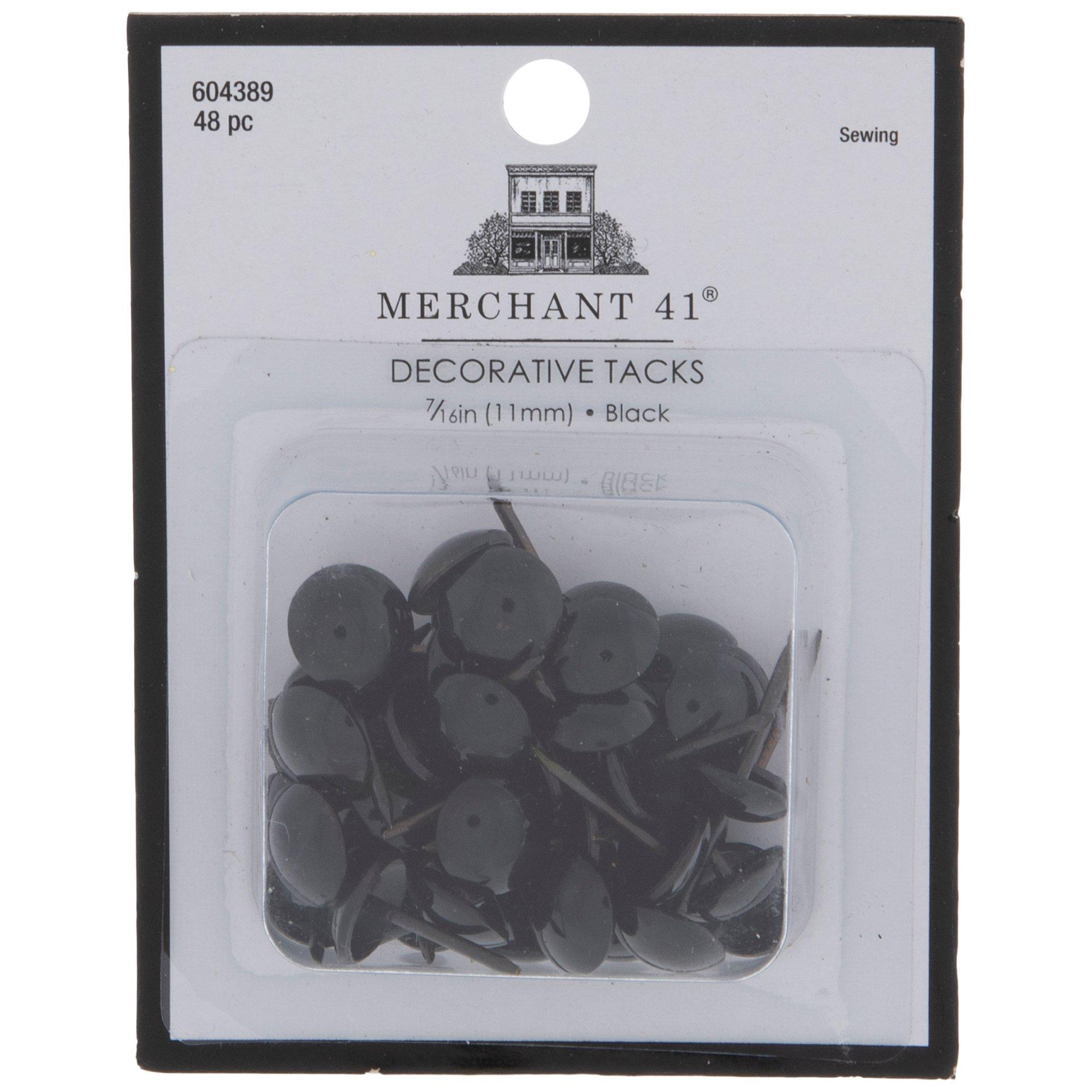 Black Brushed Round Decorative Tacks Hobby Lobby 604389
