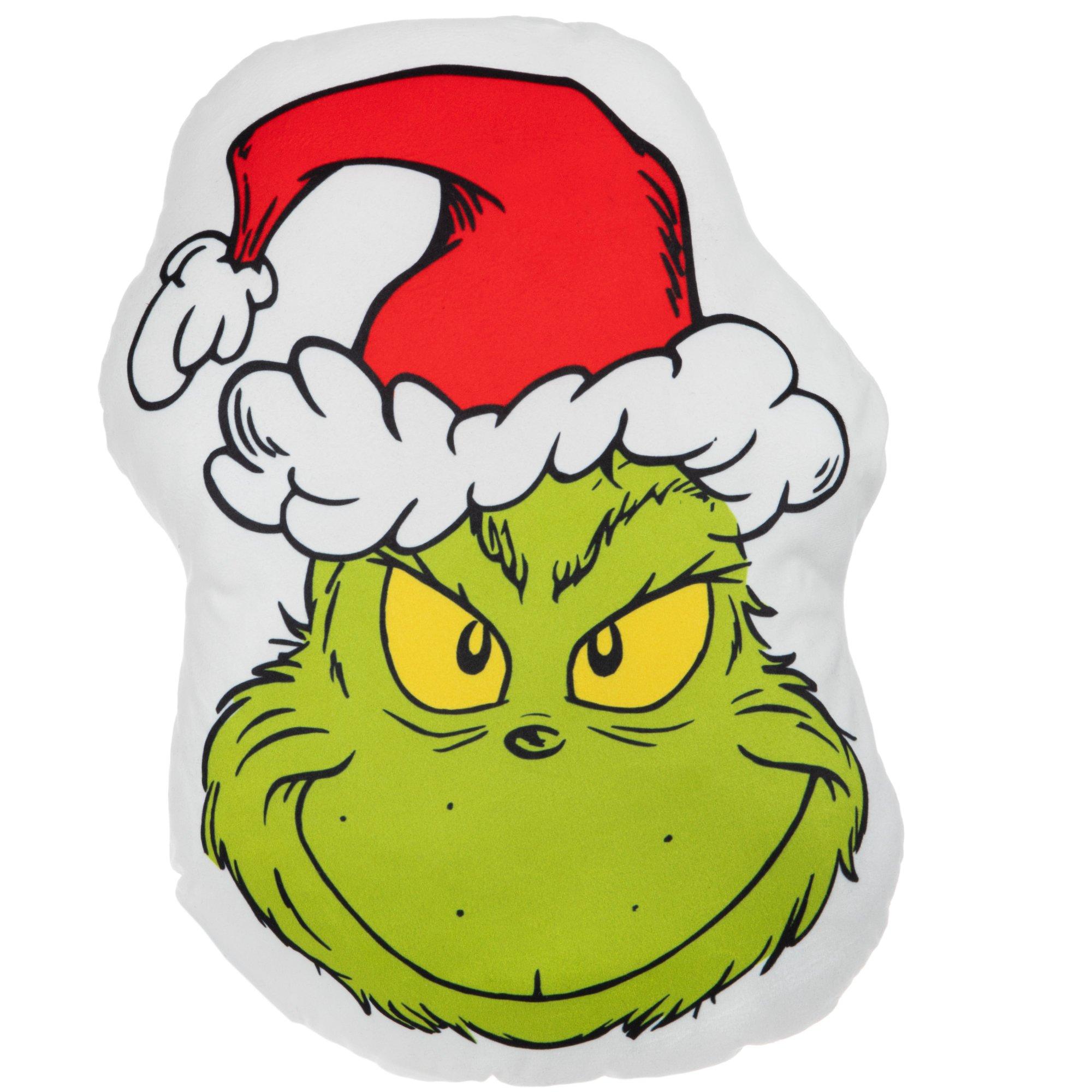 Grinch Head Pillow | Hobby Lobby | 6043988