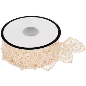 White Wide Lace Trim, Hobby Lobby, 1414713
