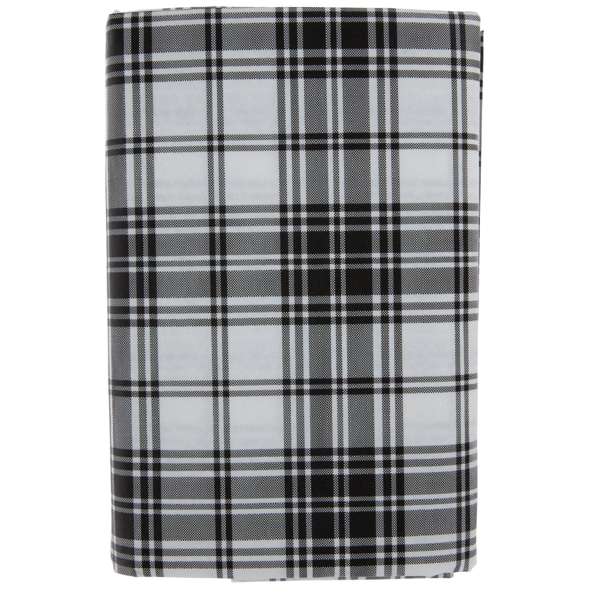 Black & White Plaid Tablecloth Hobby Lobby 6044689