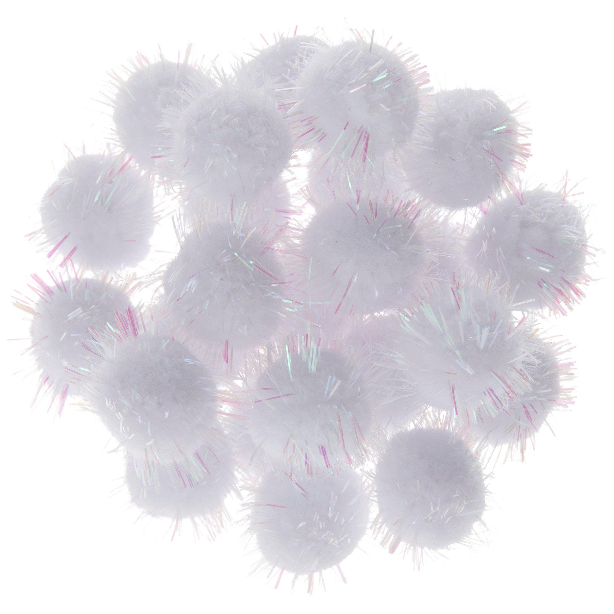 Glitter Pom Poms Hobby Lobby 604868