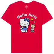 Patriotic Hello Kitty Adult T-Shirt