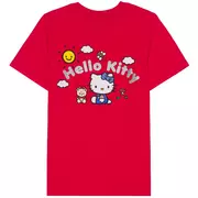 Red Hello Kitty Americana Youth T-Shirt