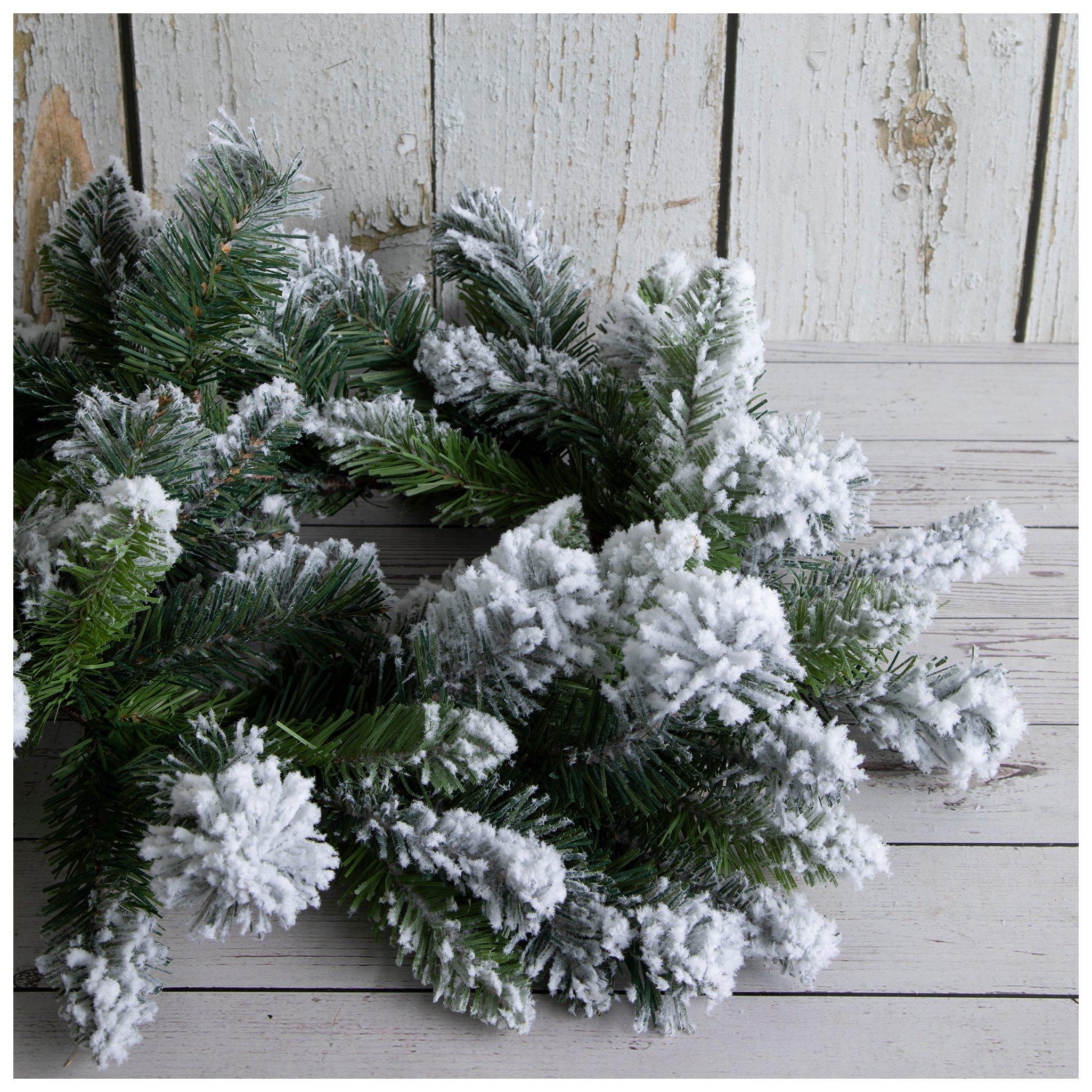 Flocked Pine Garland | Hobby Lobby | 6051908