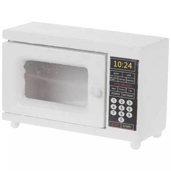 Realistic Microwave Oven, Miniature Oven with food,Party