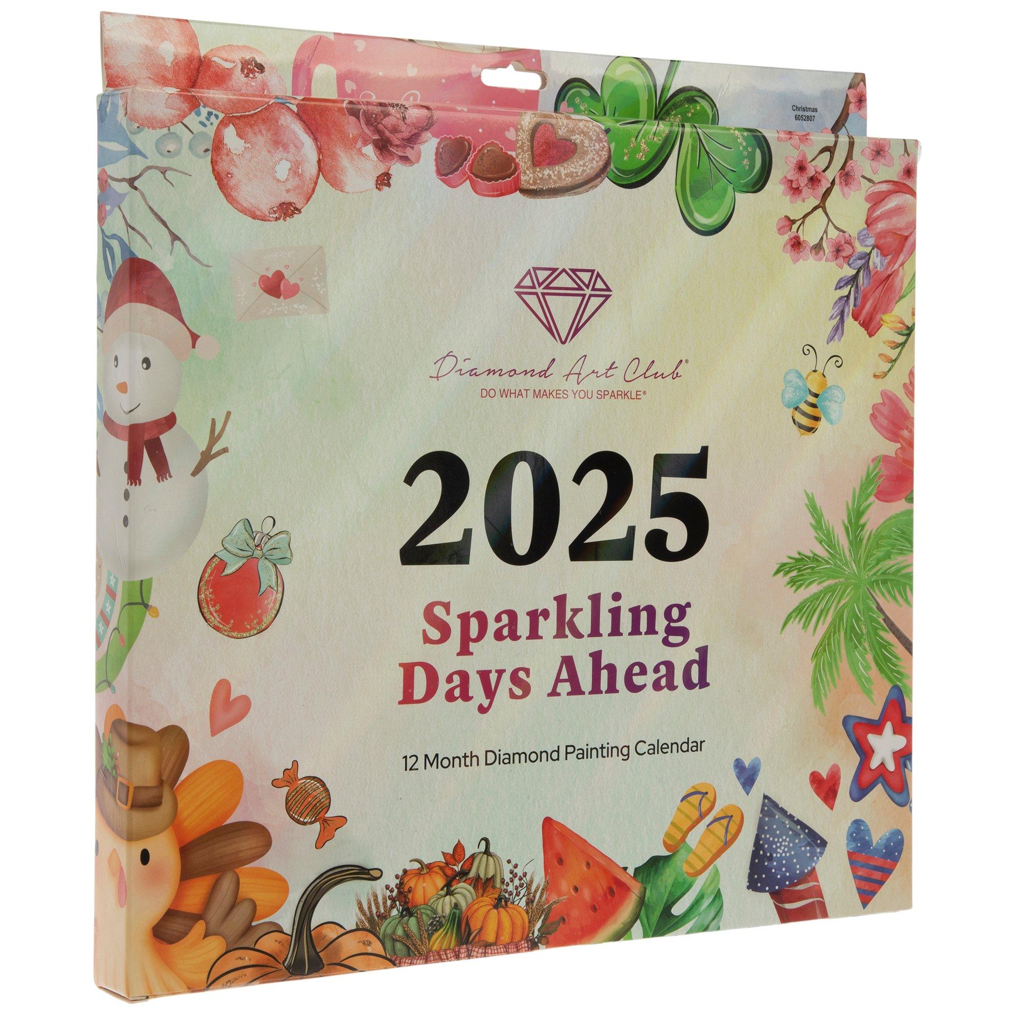 2025 Sparkling Days Ahead Diamond Art Calendar