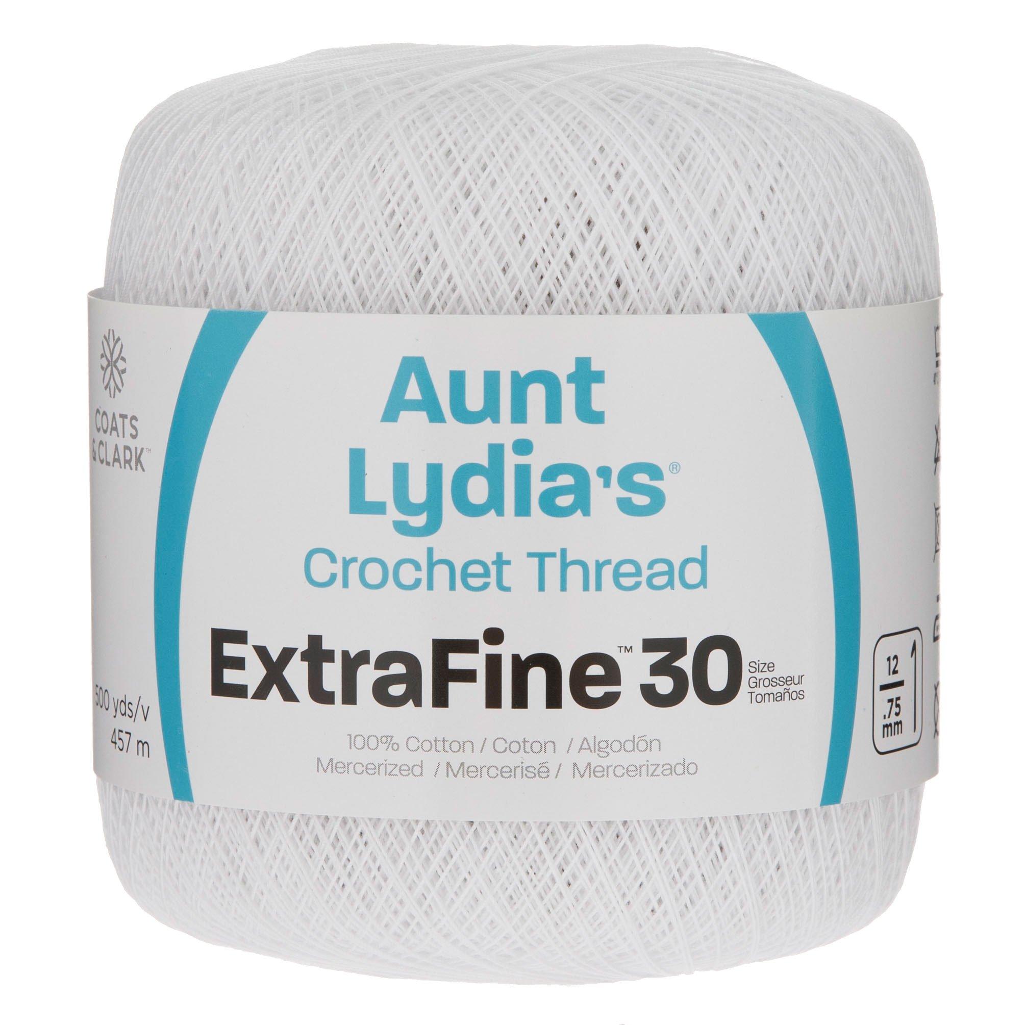 Aunt Lydia's Classic 10, 2730-yd ball Crochet Thread
