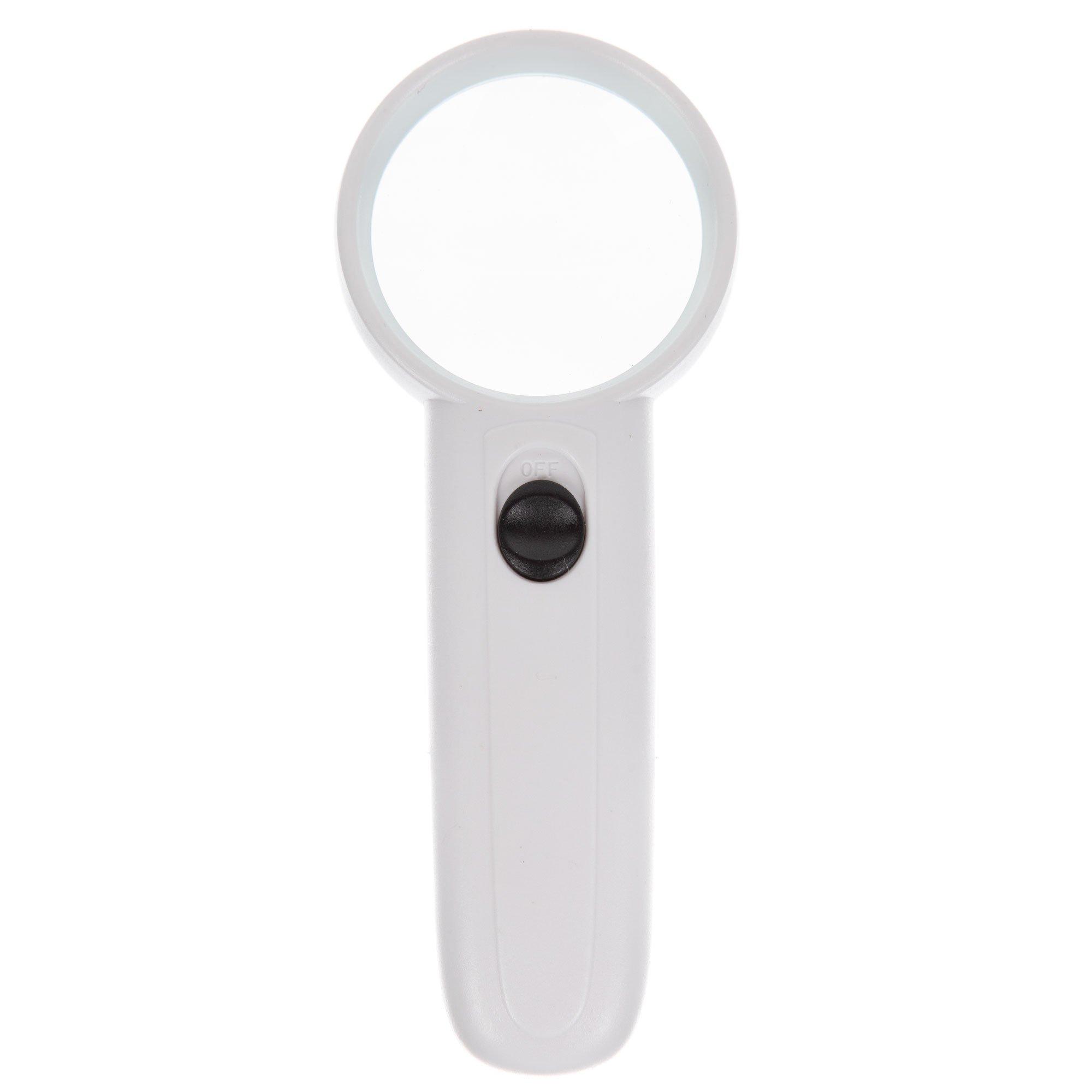 Magnifying glass with light hobby deals lobby