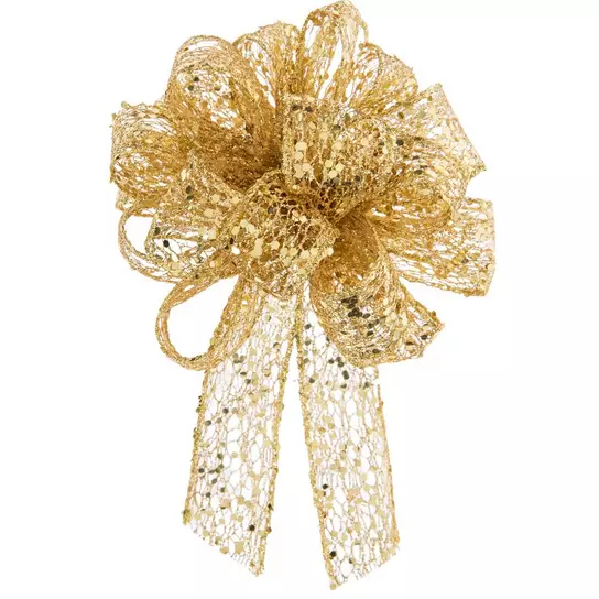 Sequin Christmas Gift Bow Sequin Christmas Gift Bow