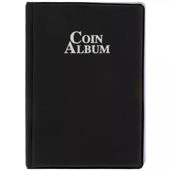 Coin Collection Book Photo Album Portable Coin Album Holders Transparent Coin  Collector Book Coin Display Book