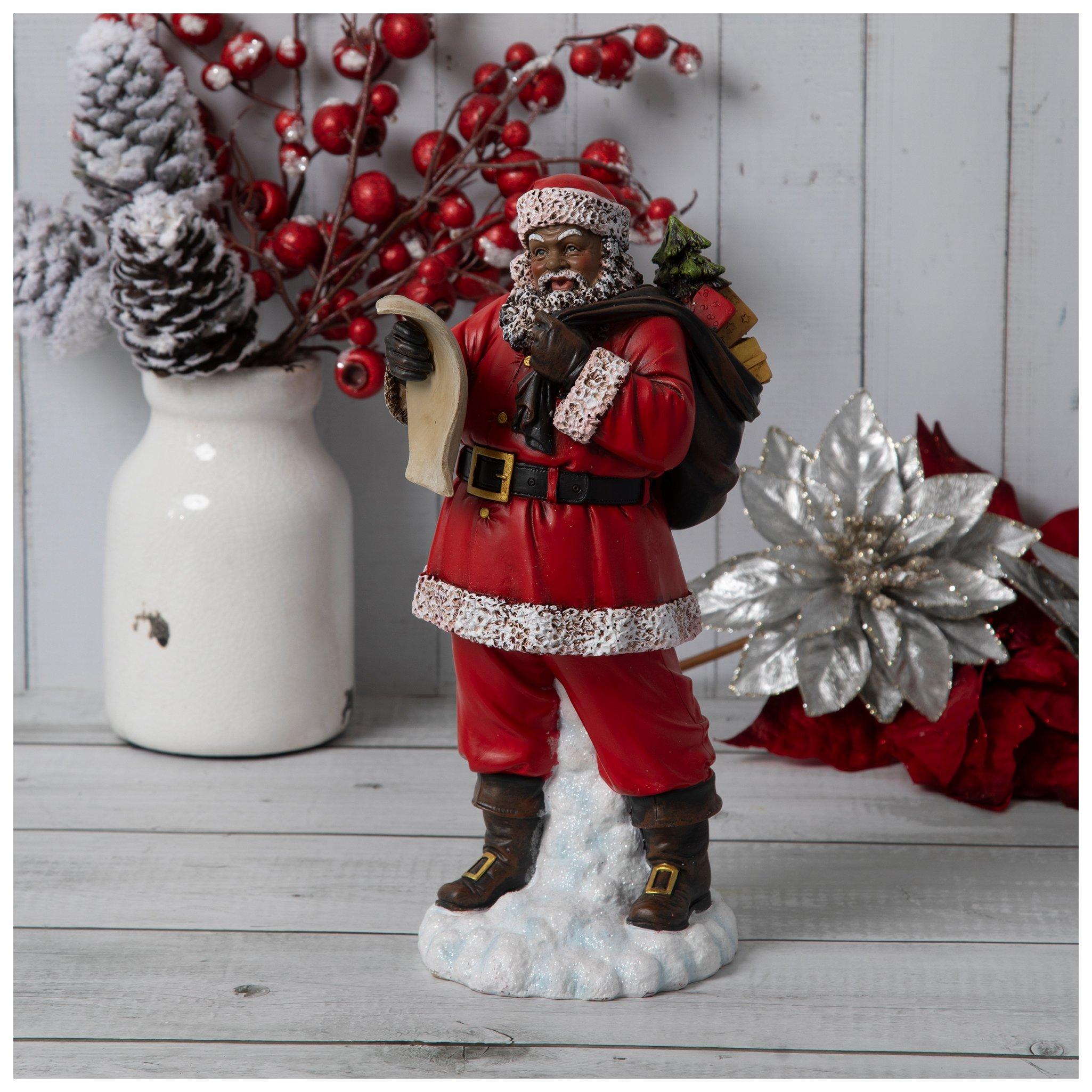 Santa Checking His List Figurine | Hobby Lobby | 6065353