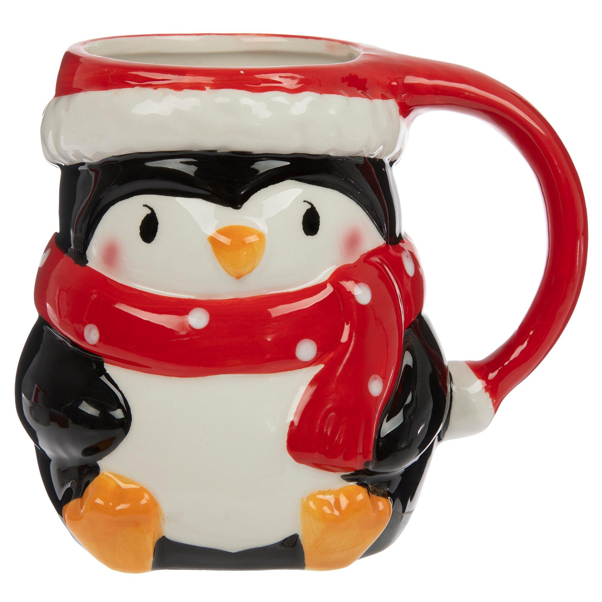Santa Penguin Mug | Hobby Lobby | 6065502