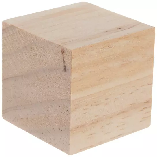 Wood Cubes, Hobby Lobby