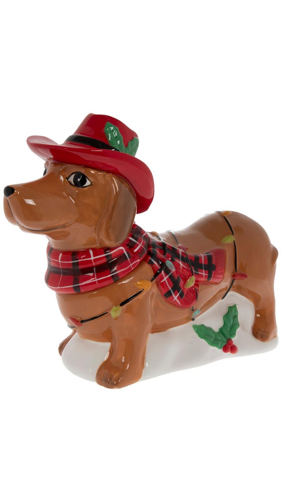 Cowboy Wiener Dog Cookie Jar | Hobby Lobby | 6067300