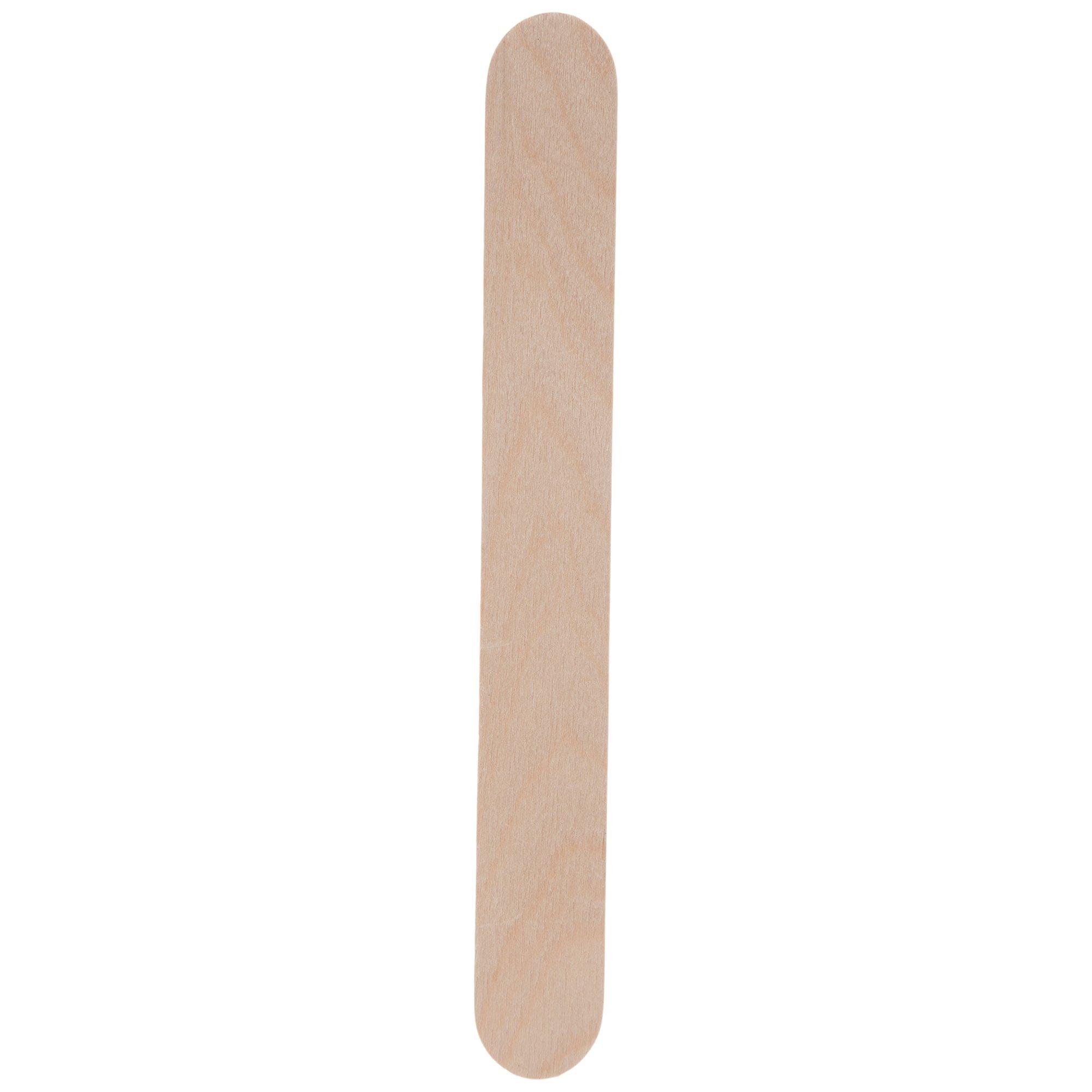 25 pcs EXTRA JUMBO Wooden Popsicle Sticks 1 x 8 Wood Art Craft Stick  School C86