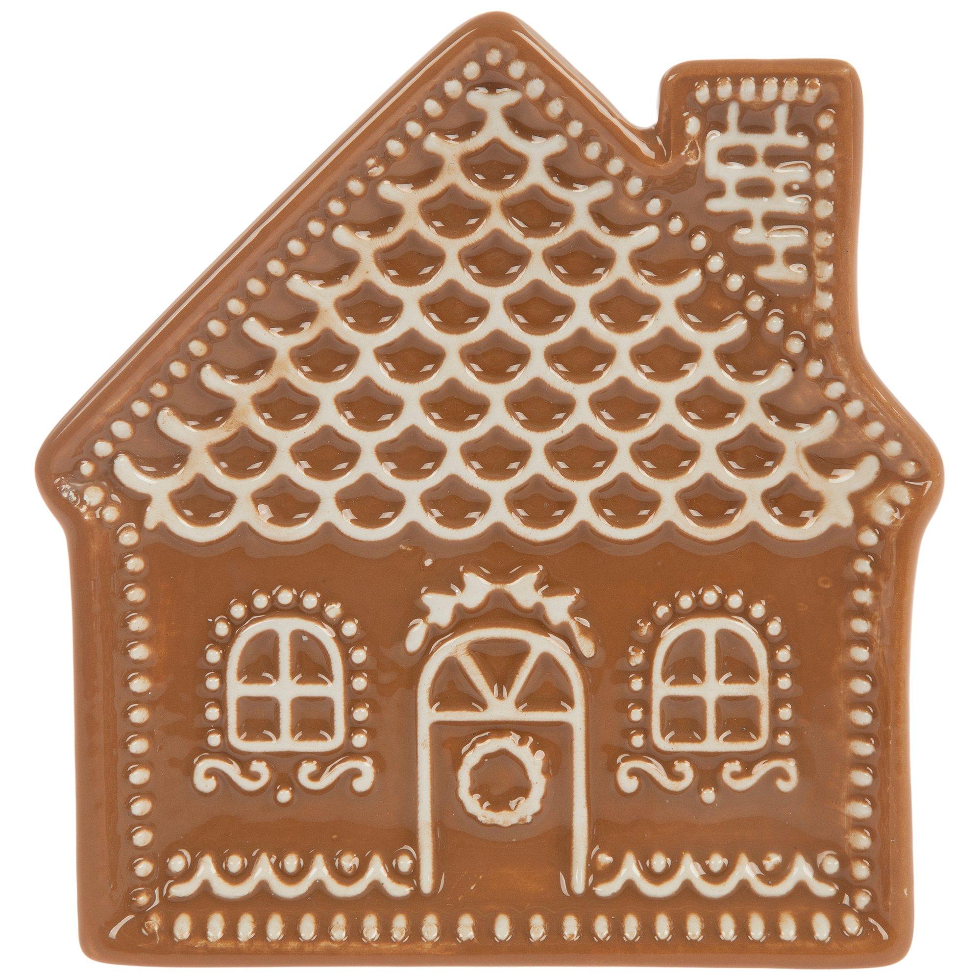 Gingerbread House Plate