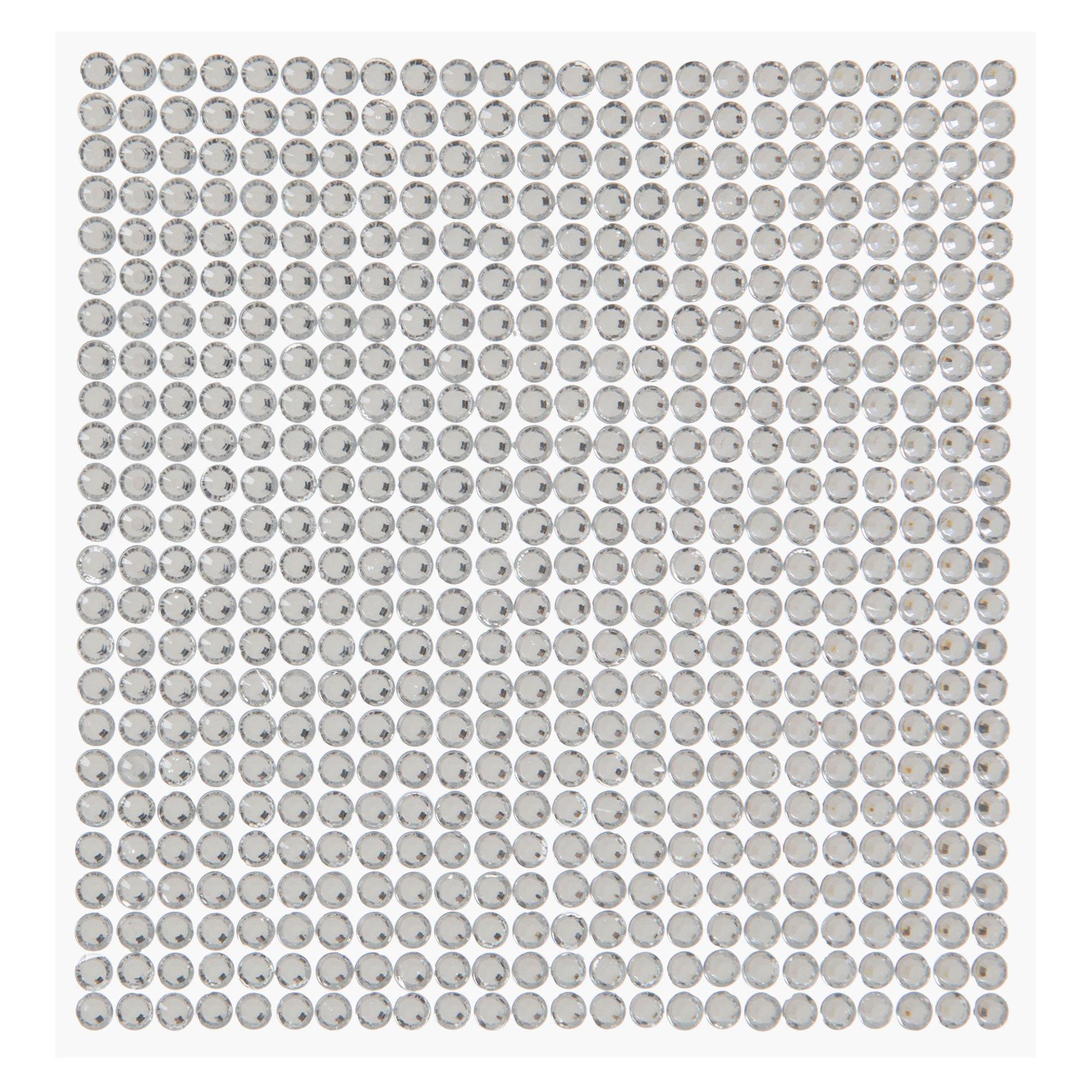 Round Rhinestone Sticker Hobby Lobby 607978