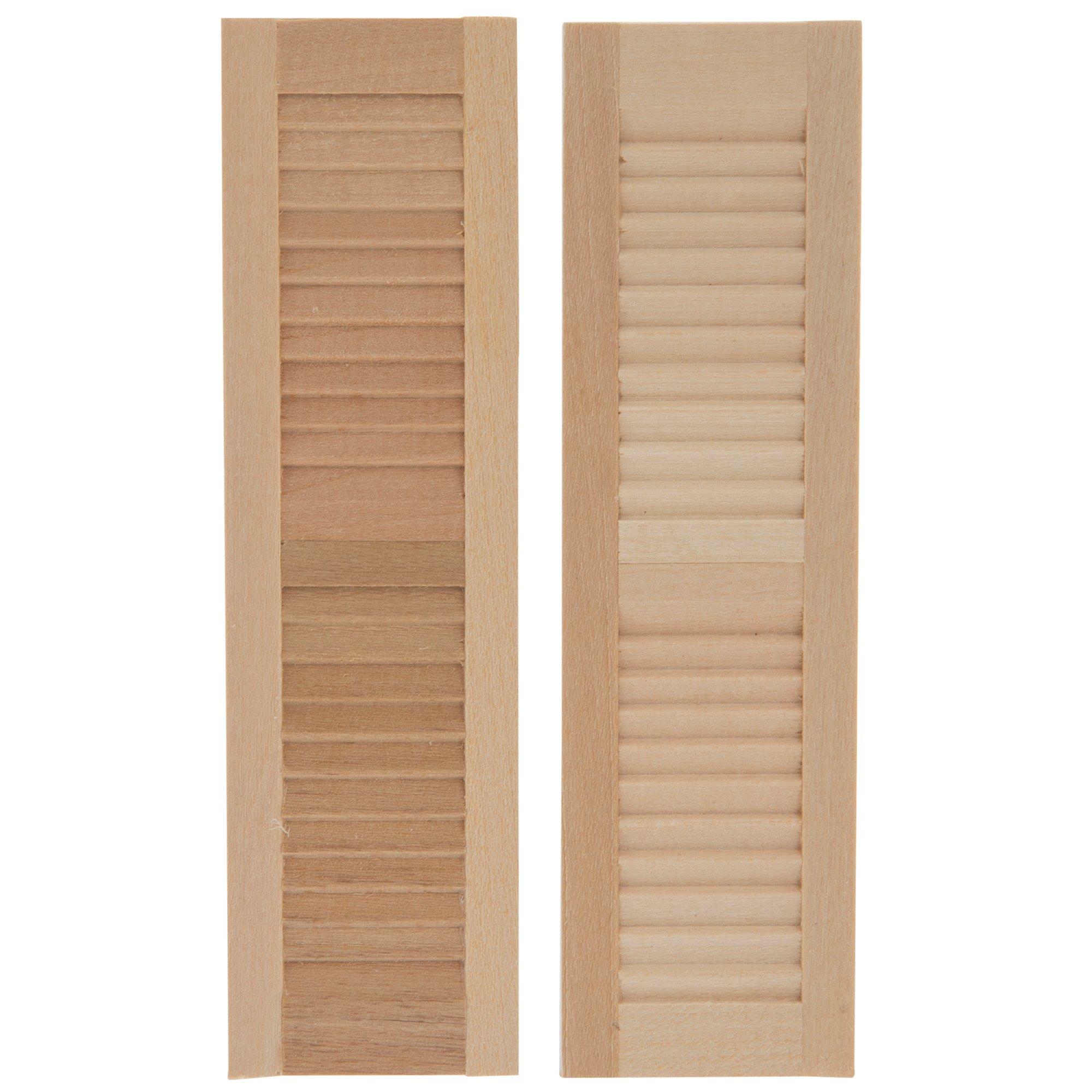 Miniature Louvered Shutters Hobby Lobby 608166
