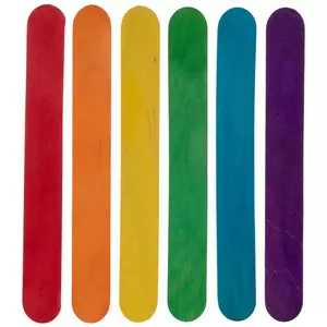 Fedmax Craft Sticks, 300pc, Jumbo 8 Popsicles, Great for use as