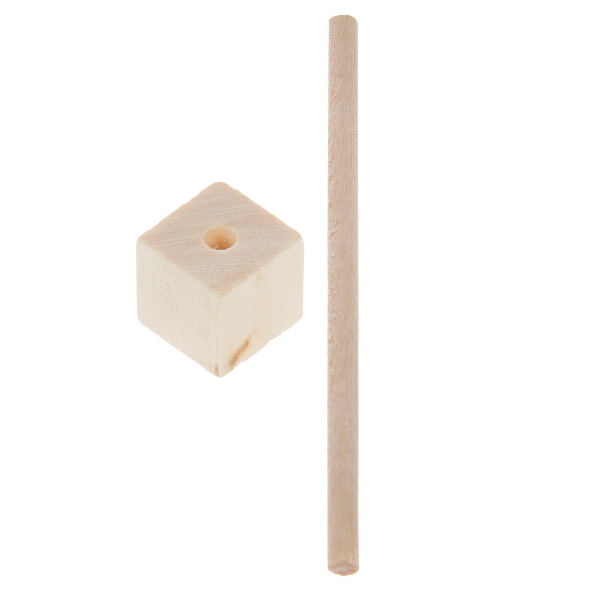 Woodpile Fun, Wooden Mini Craft Sticks, 2 1/2 inches, 150 Count