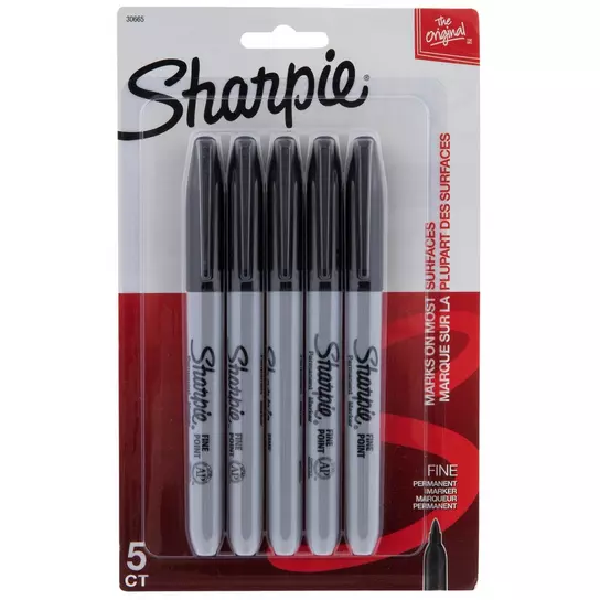  Sharpie Permanent Marker, Fine Point (1-Count, Slate Gray) :  Office Products