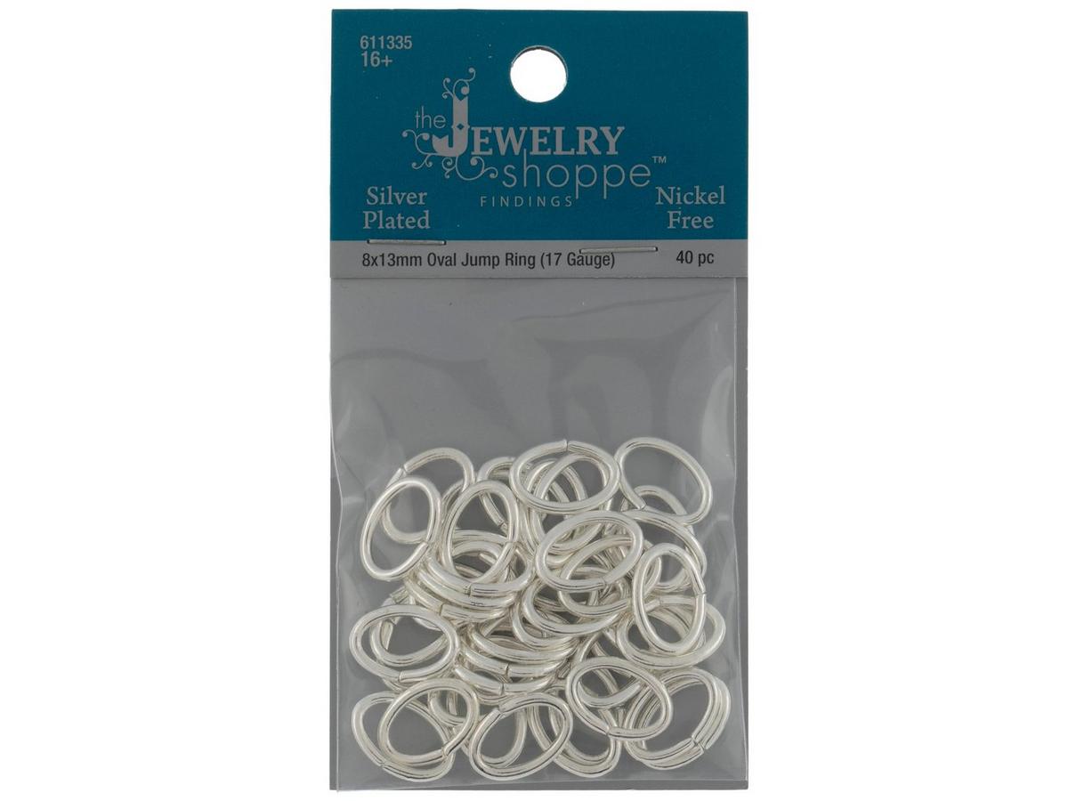 Oval Jump Rings - 8mm x 13mm | Hobby Lobby | 611335