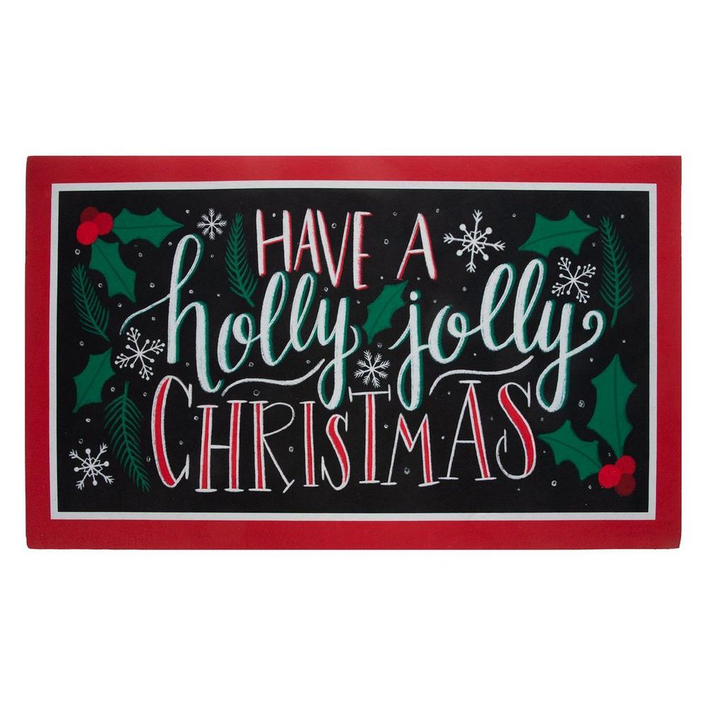 Holly Jolly Christmas Doormat | Hobby Lobby | 6160675