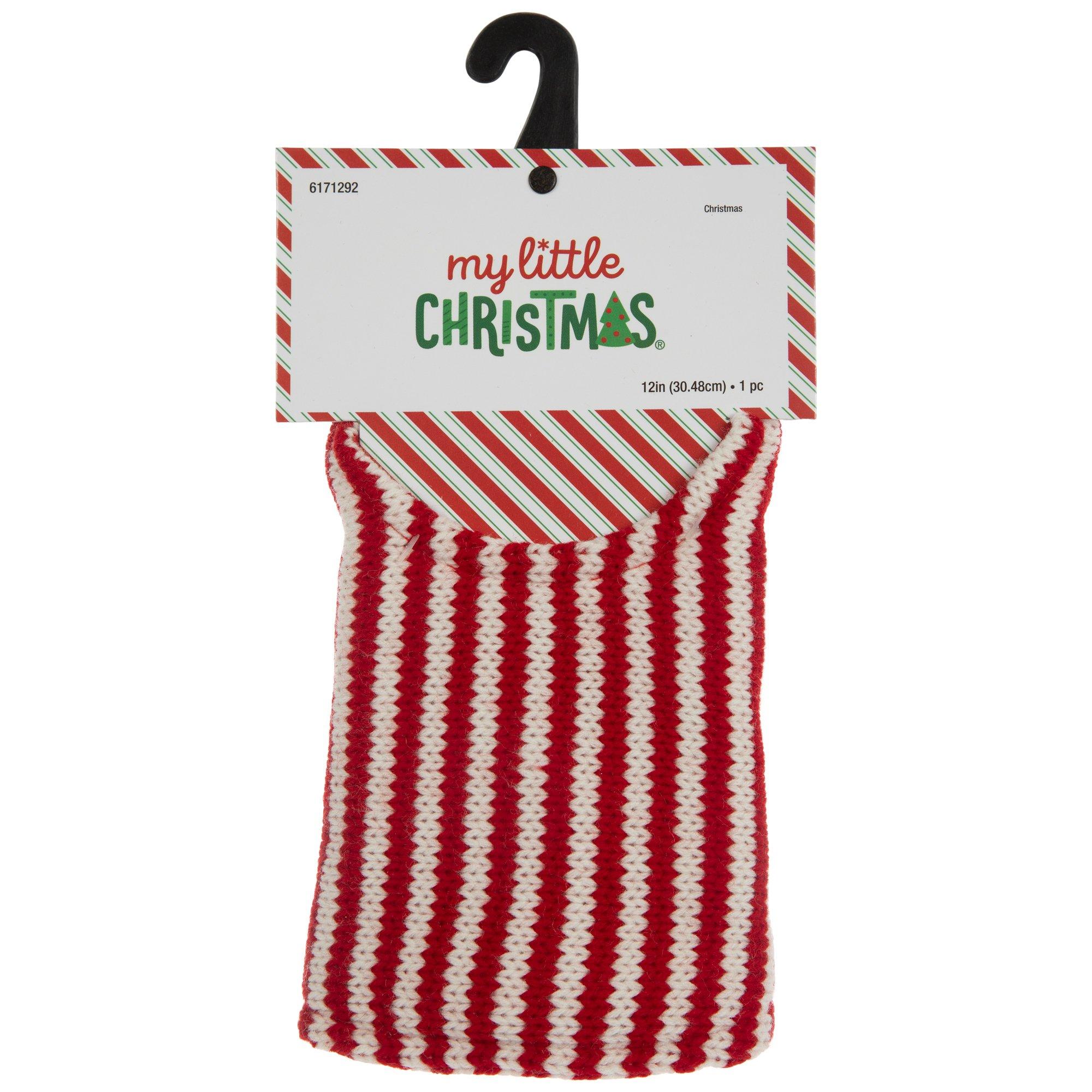 Red & White Striped Mini Tree Skirt Hobby Lobby 6171292