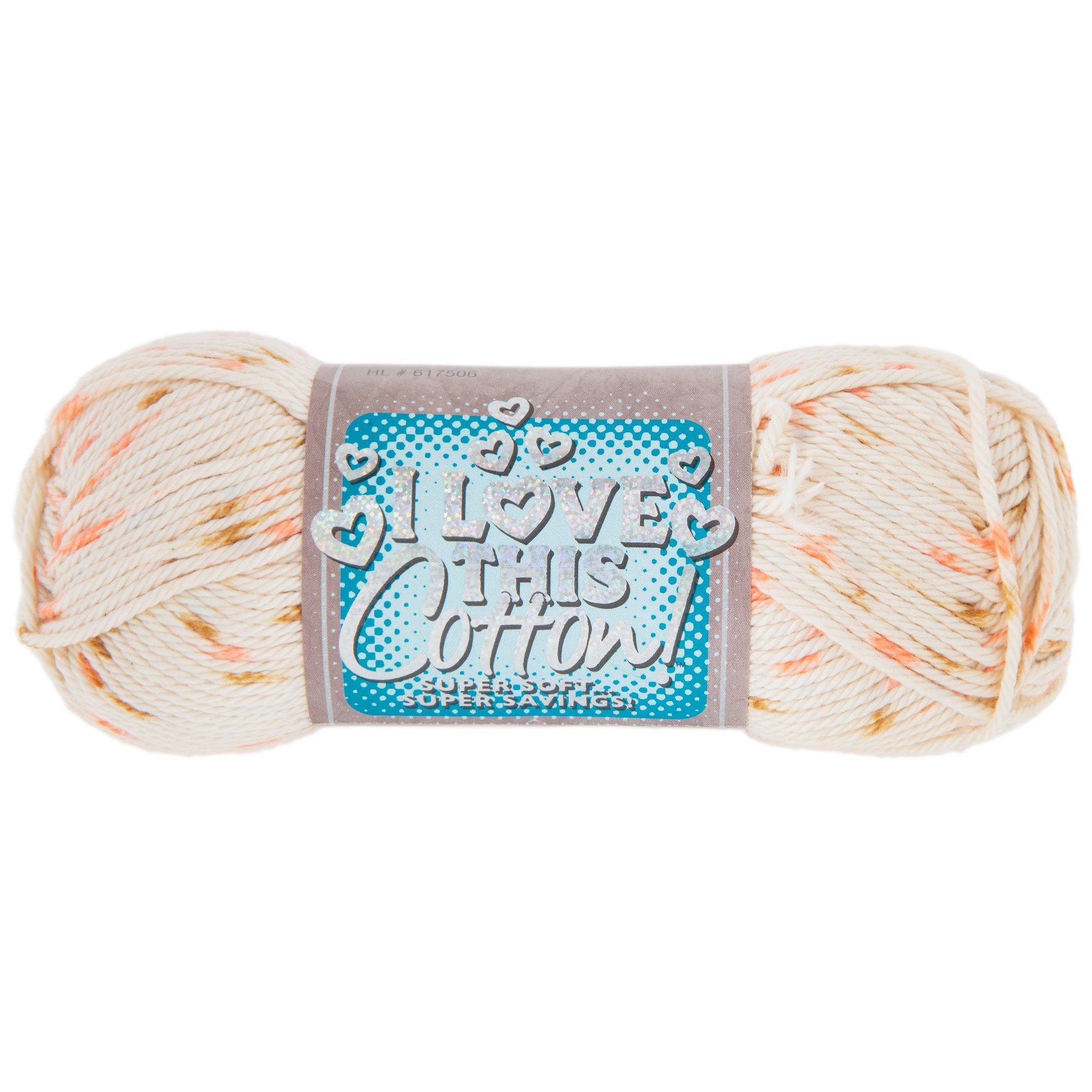Hobby Lobby's version of Caron Cotton Cakes they're so sweet