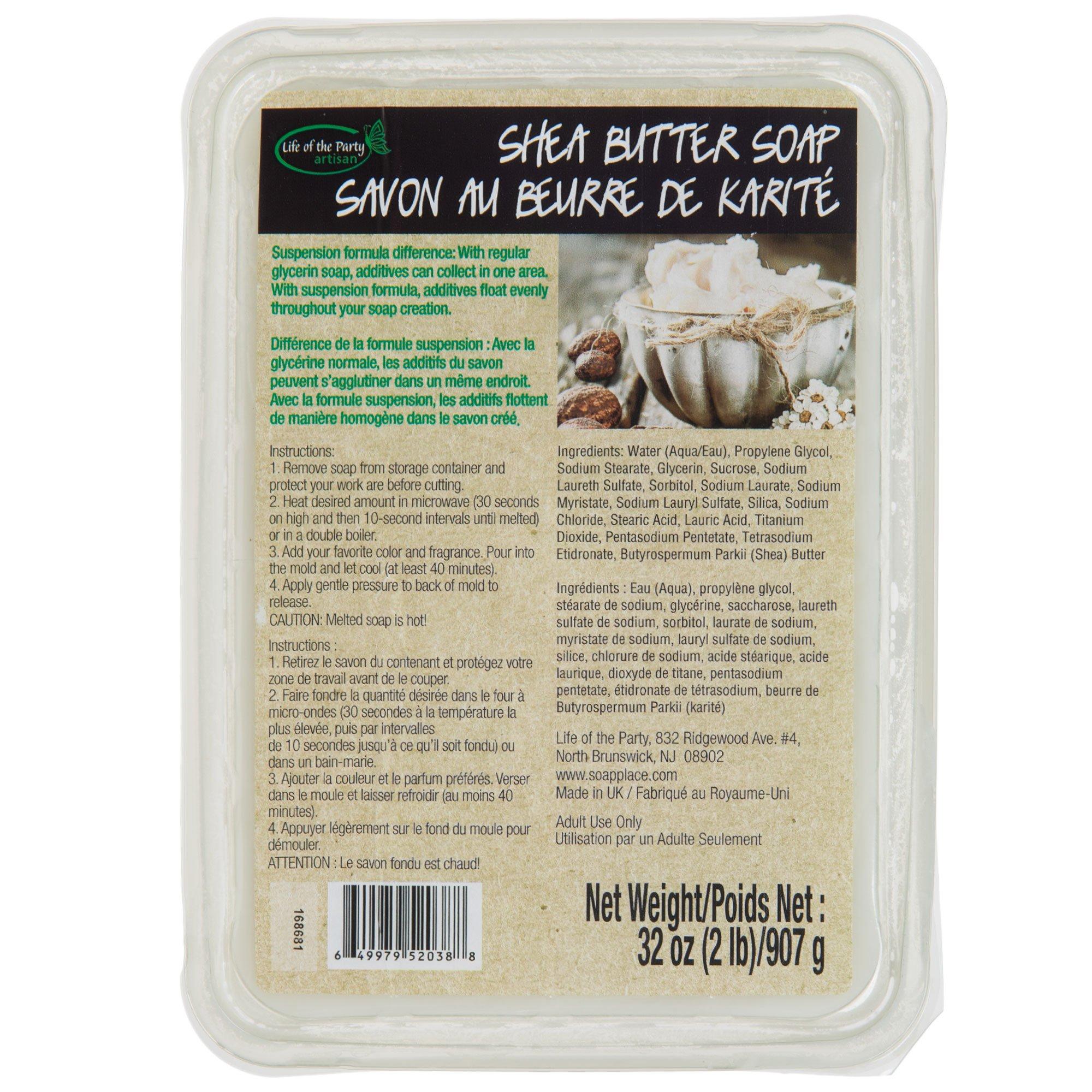  velona 5 LB - Shea Butter - Melt and Pour Soap Base