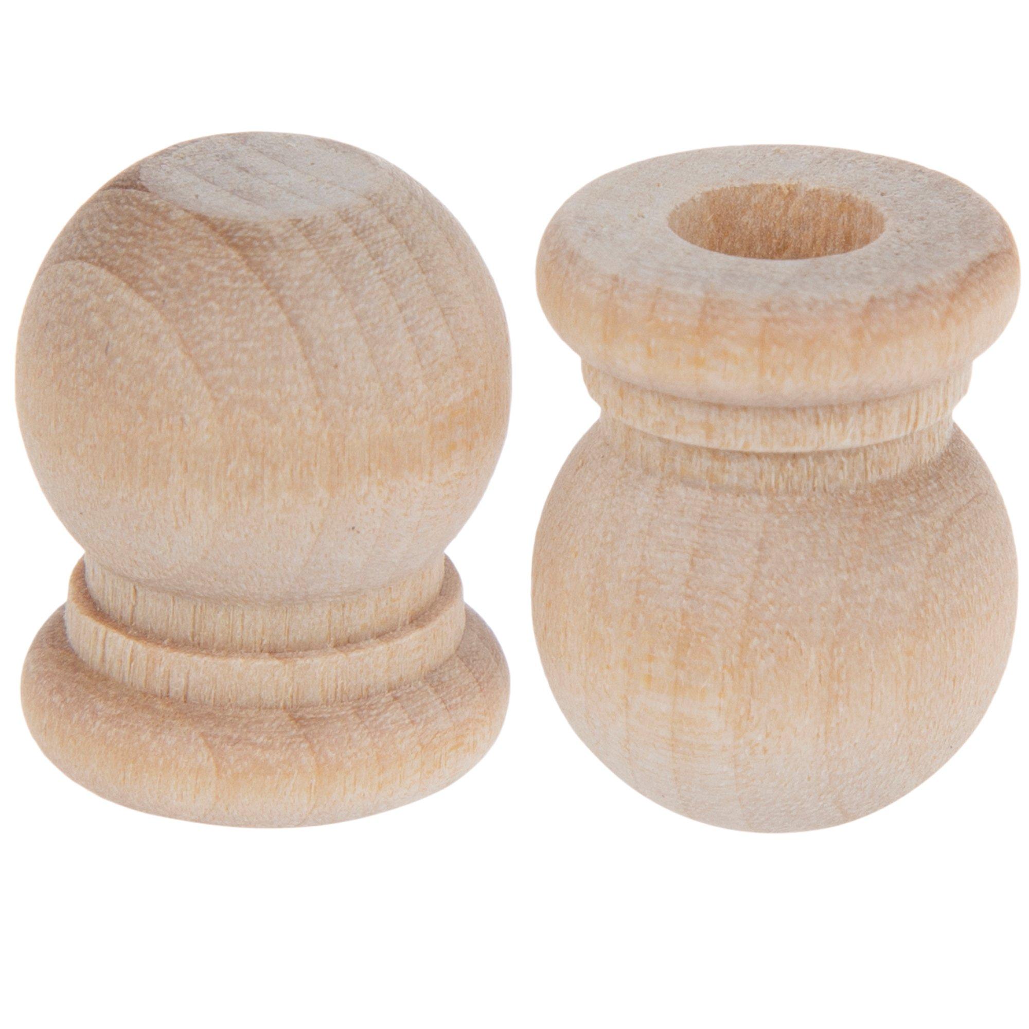 Wood Finial Dowel Caps Hobby Lobby 621664