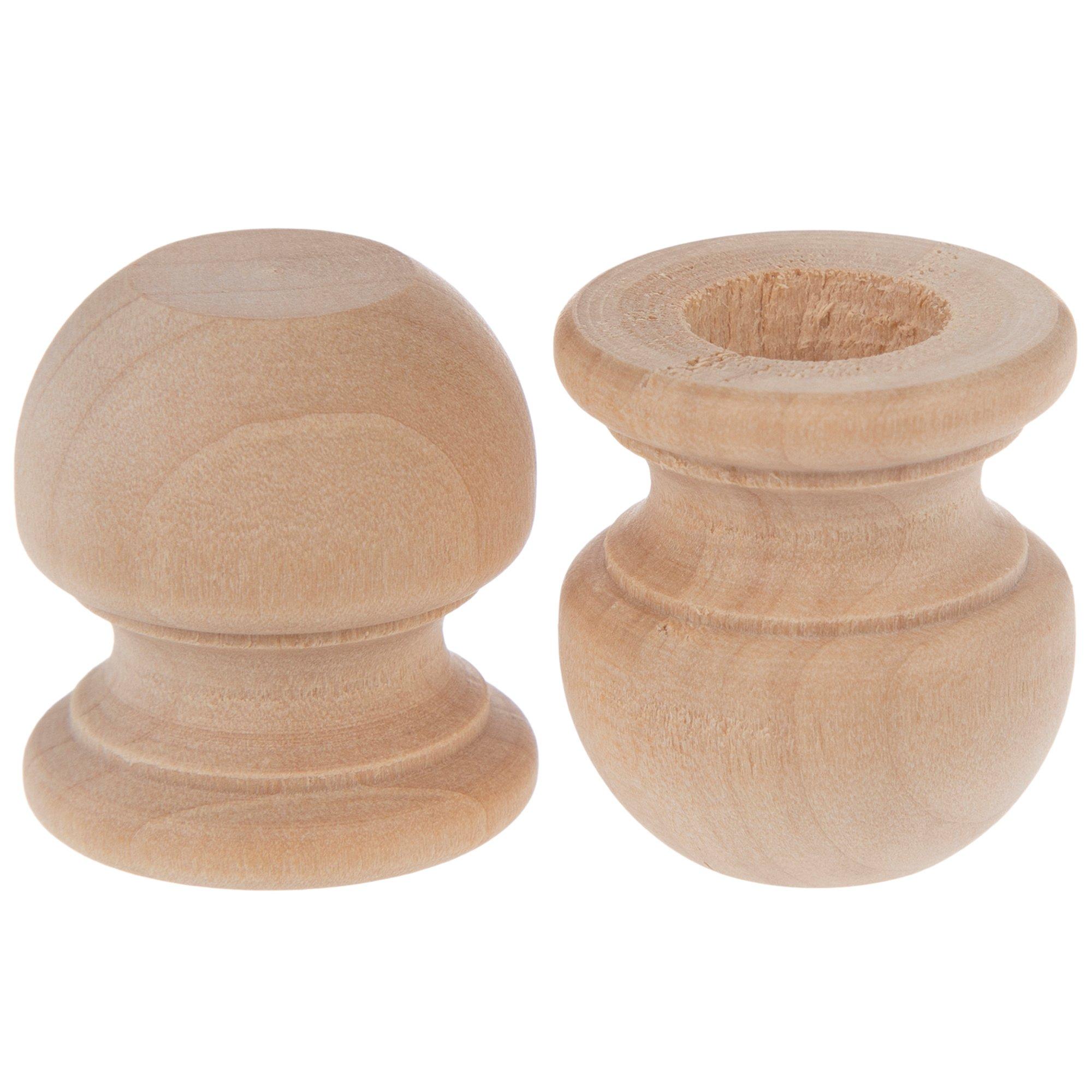 Wood Finial Dowel Caps Hobby Lobby 621672