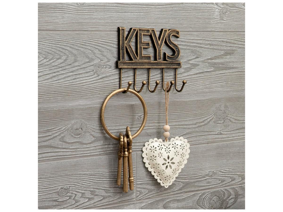 小物 HOPE EARTH KEY FOOK Keys Metal Wall Decor With Hooks | Hobby Lobby | 624916