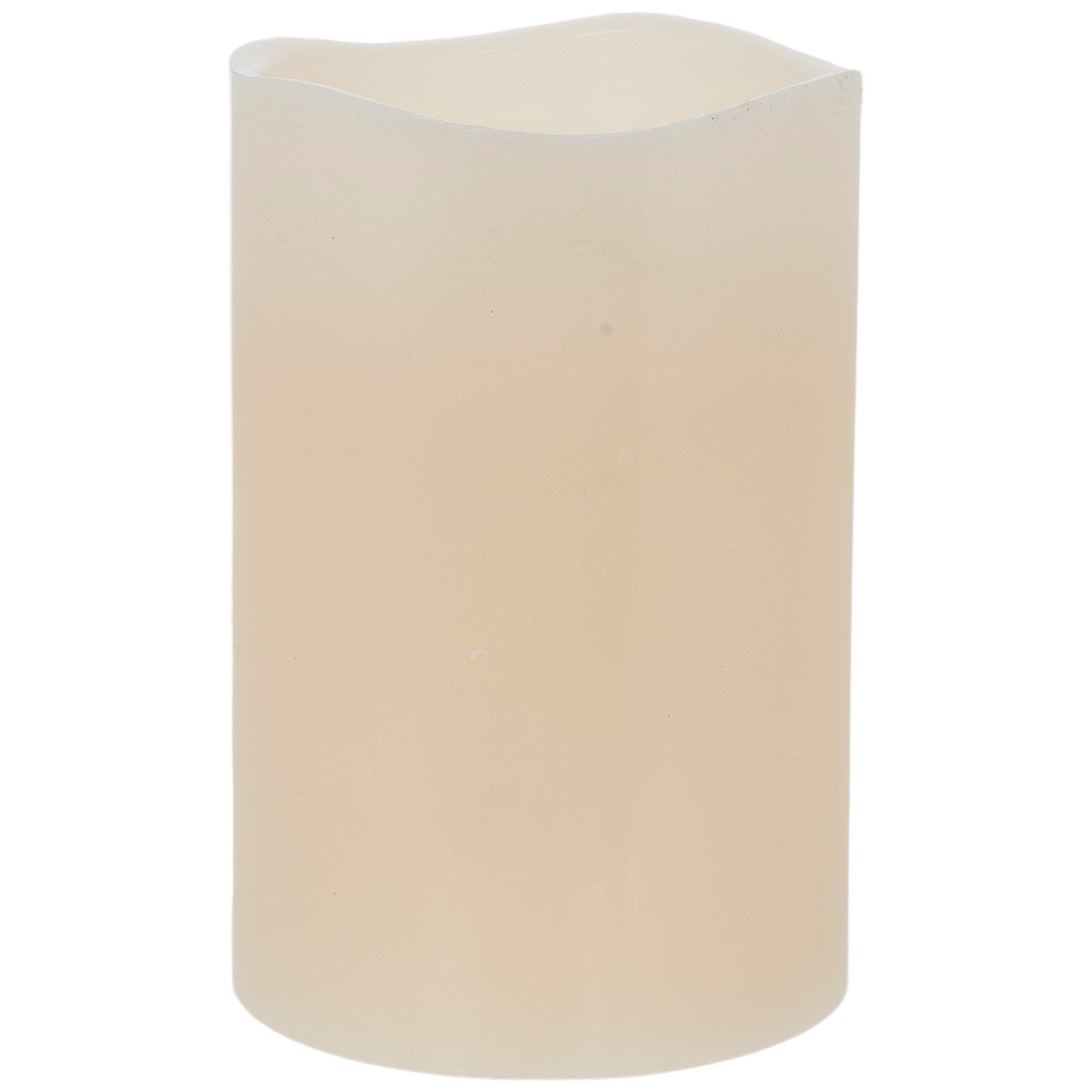 Ivory LED Flickering Pillar Candle Hobby Lobby 625111