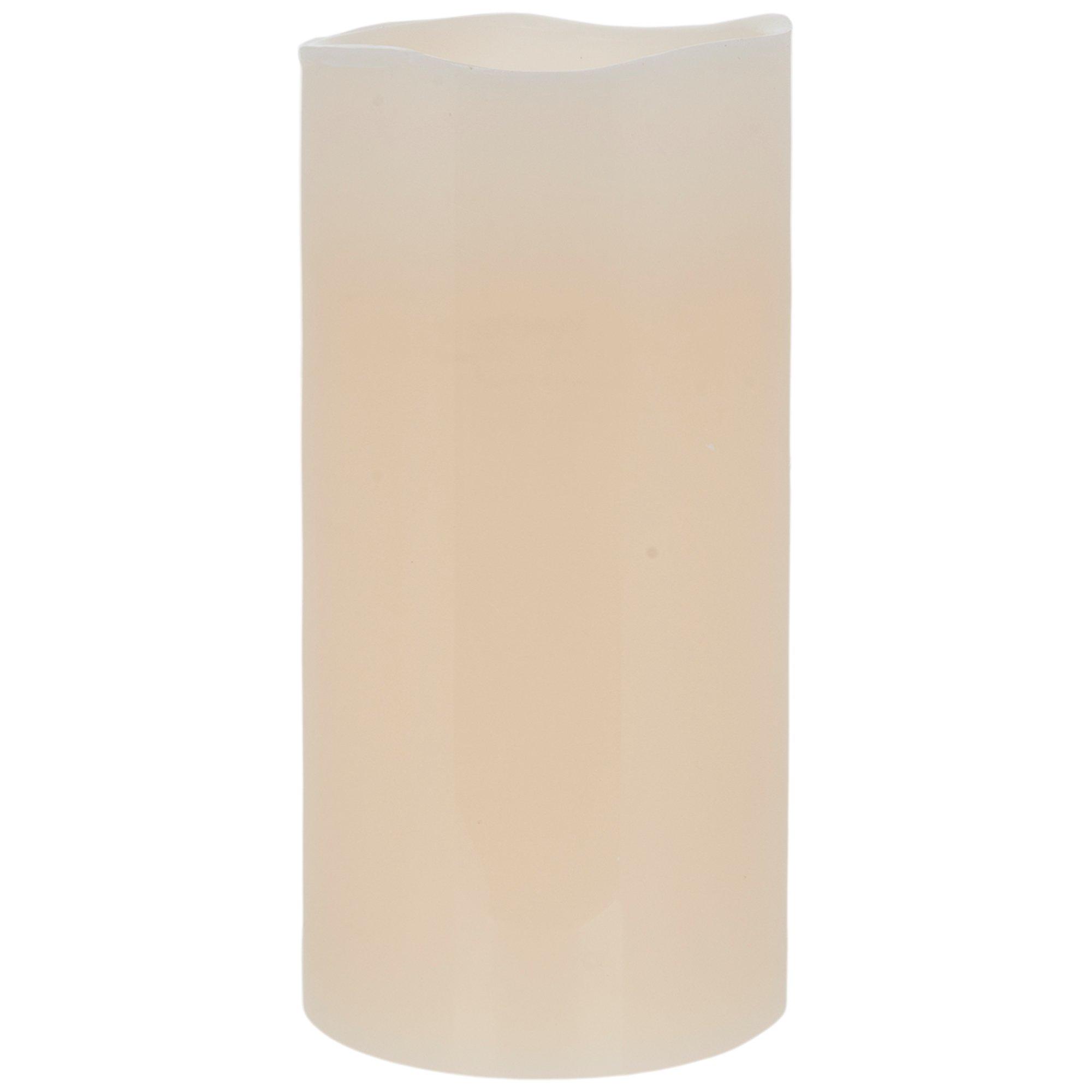 Ivory LED Flickering Pillar Candle Hobby Lobby 625129