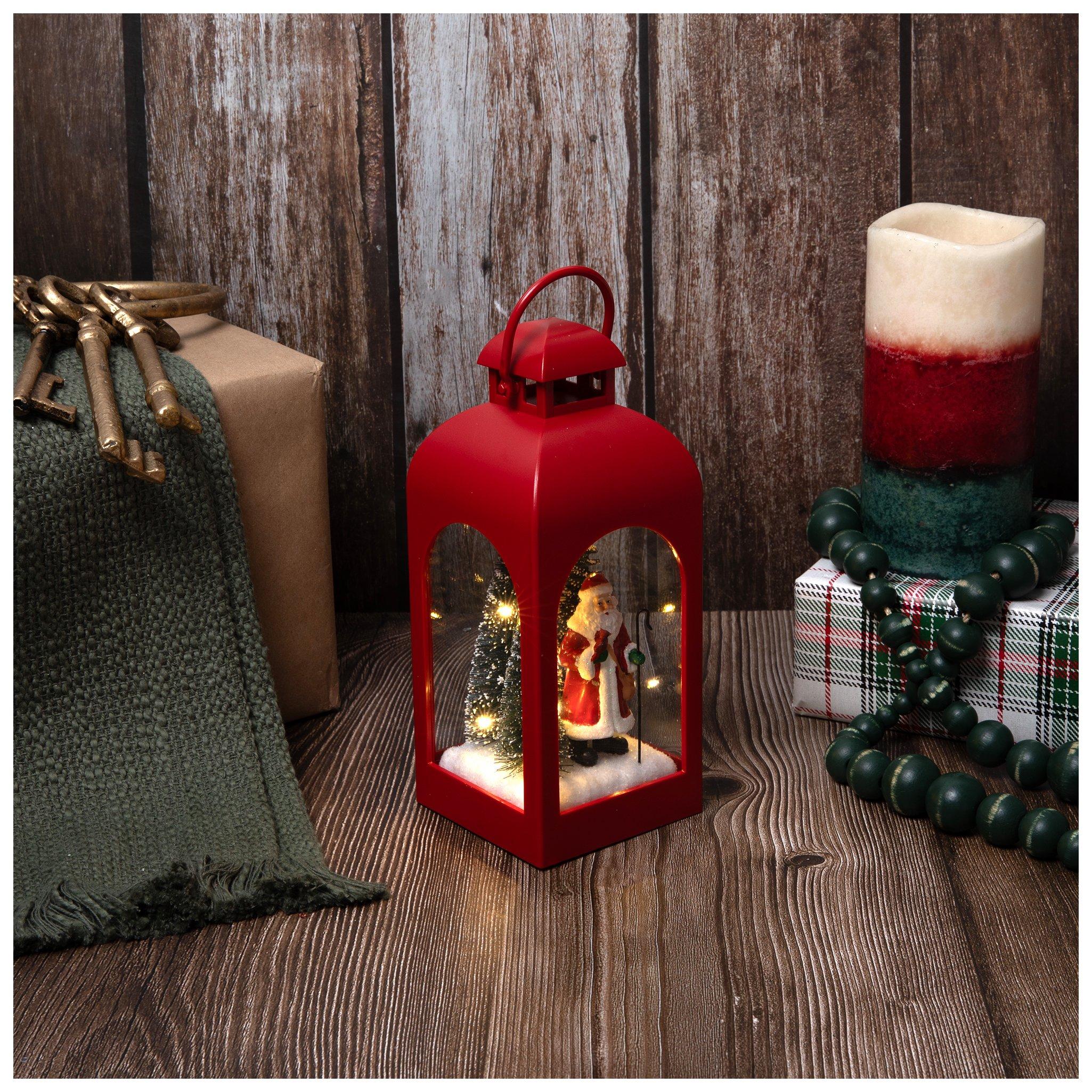 Red Santa Light Up Lantern | Hobby Lobby | 6253223