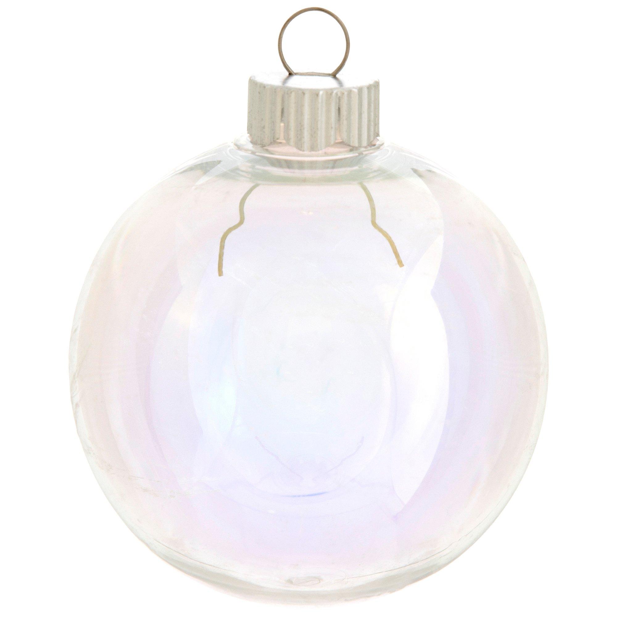 Iridescent Fillable Ball Ornaments small size view 1