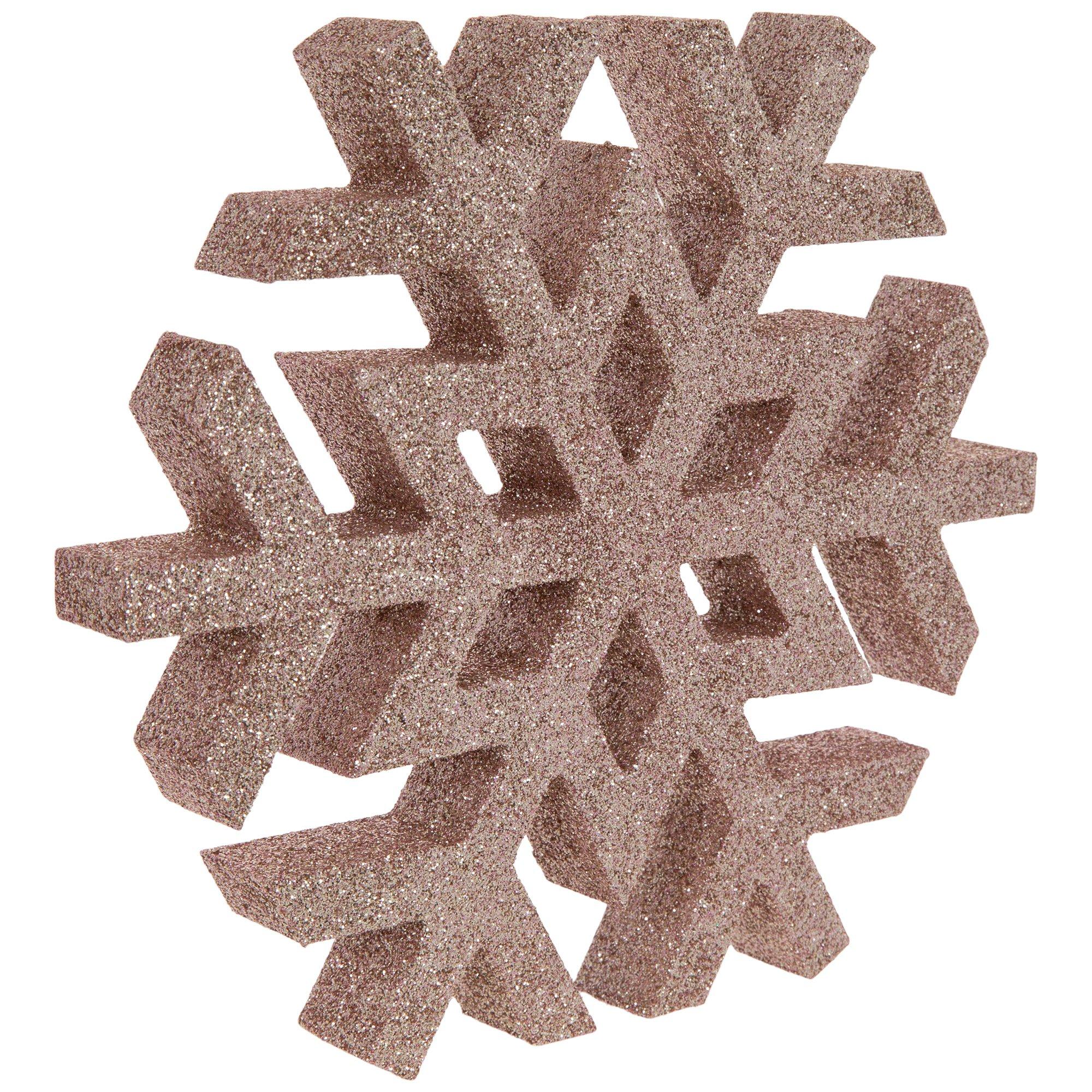 Glitter Wood Snowflake Hobby Lobby 6254445