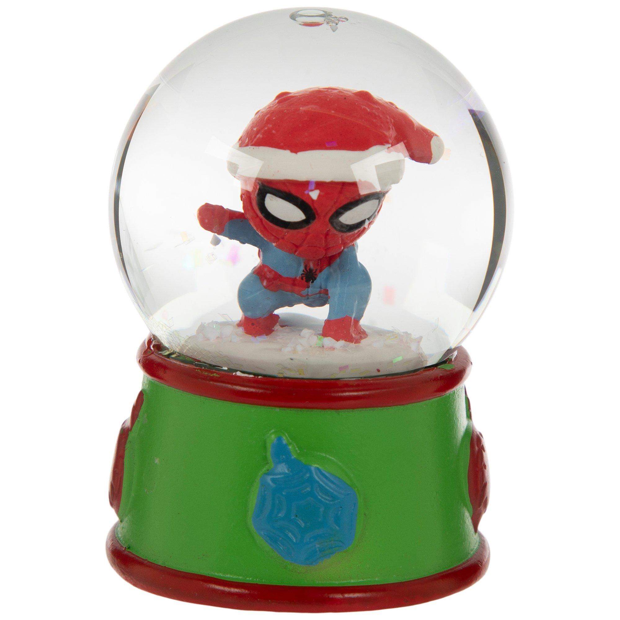 SpiderMan Santa Mini Snow Globe Hobby Lobby 6256341