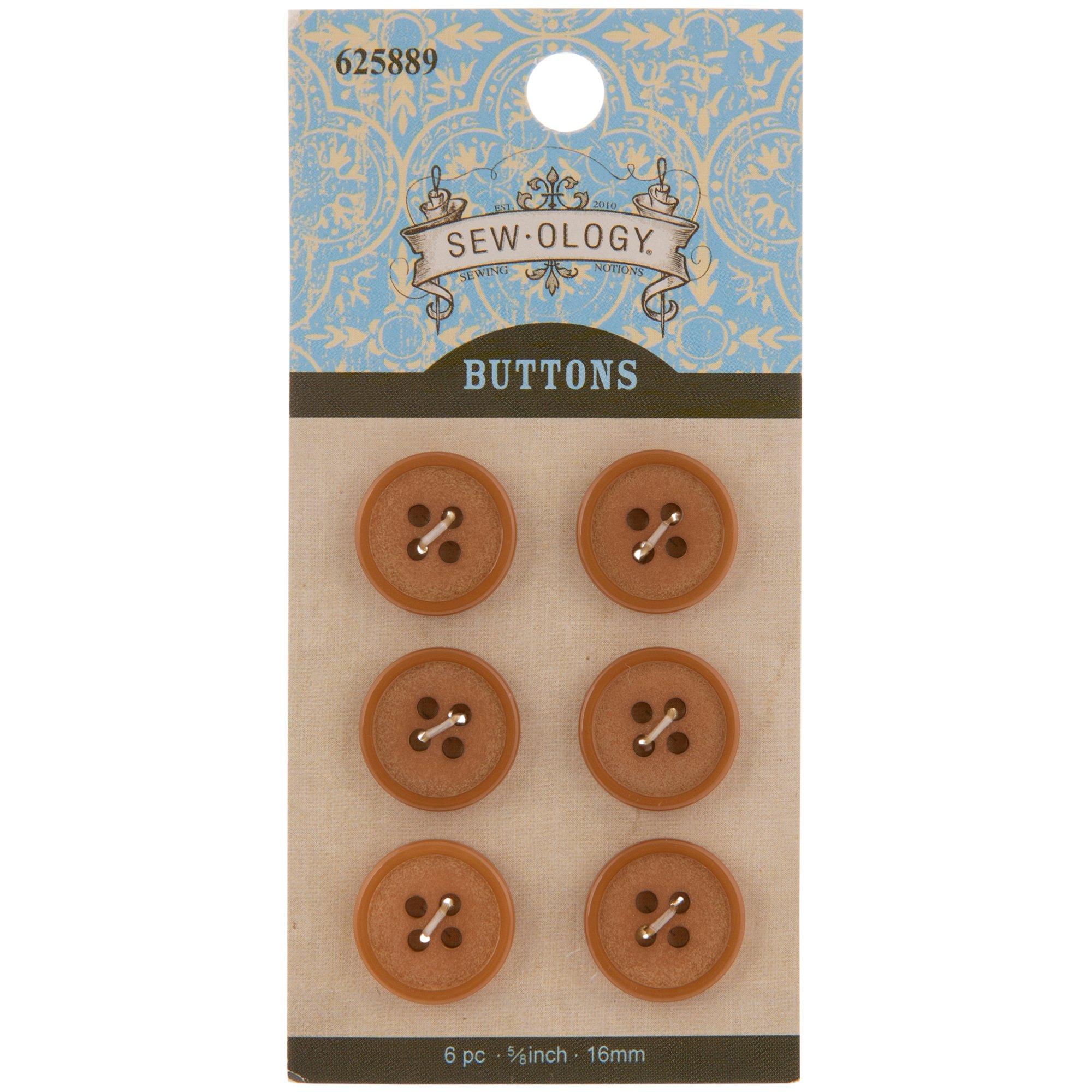 Round Buttons - 16mm | Hobby Lobby | 625889