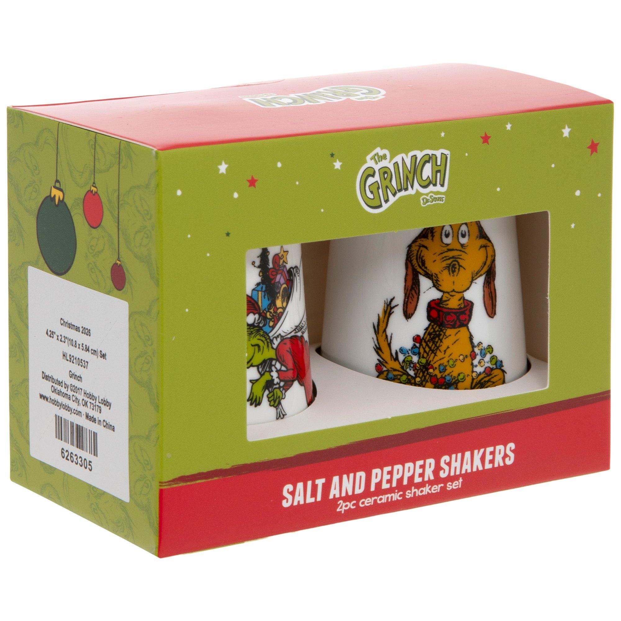 Grinch & Max Salt & Pepper Shakers | Hobby Lobby | 6263305