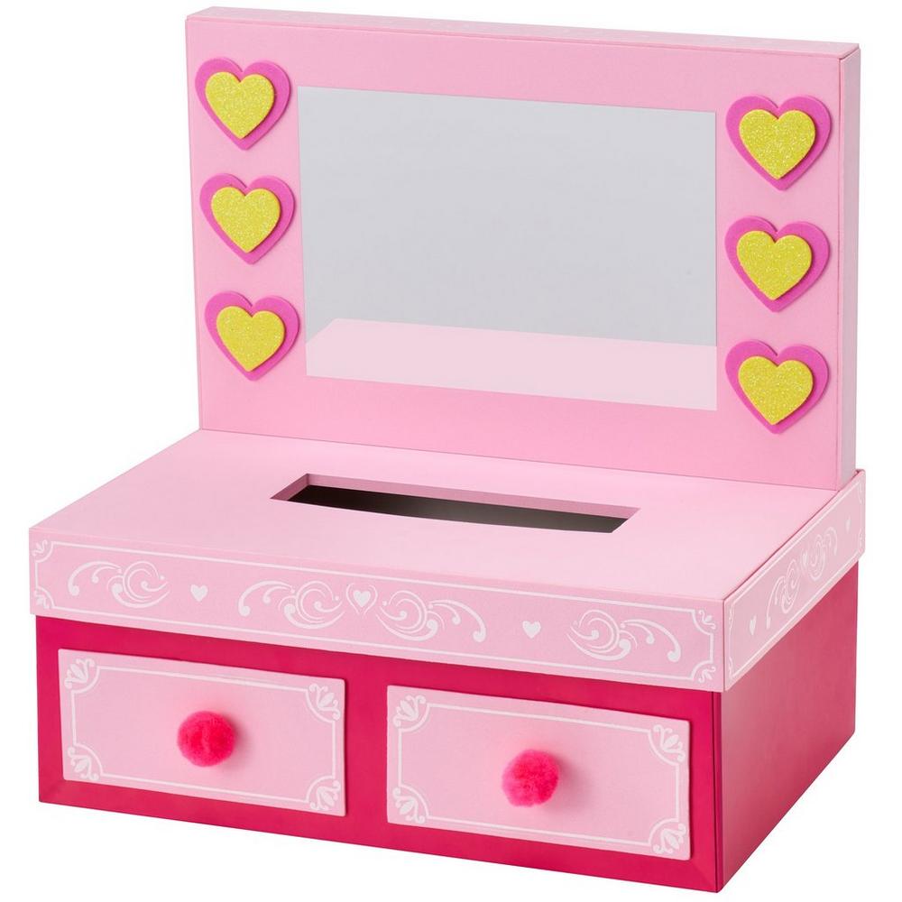Glamor Desk Valentine Box Craft Kit | Hobby Lobby | 6263529