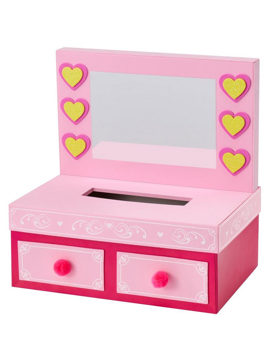 Glamor Desk Valentine Box Craft Kit | Hobby Lobby | 6263529
