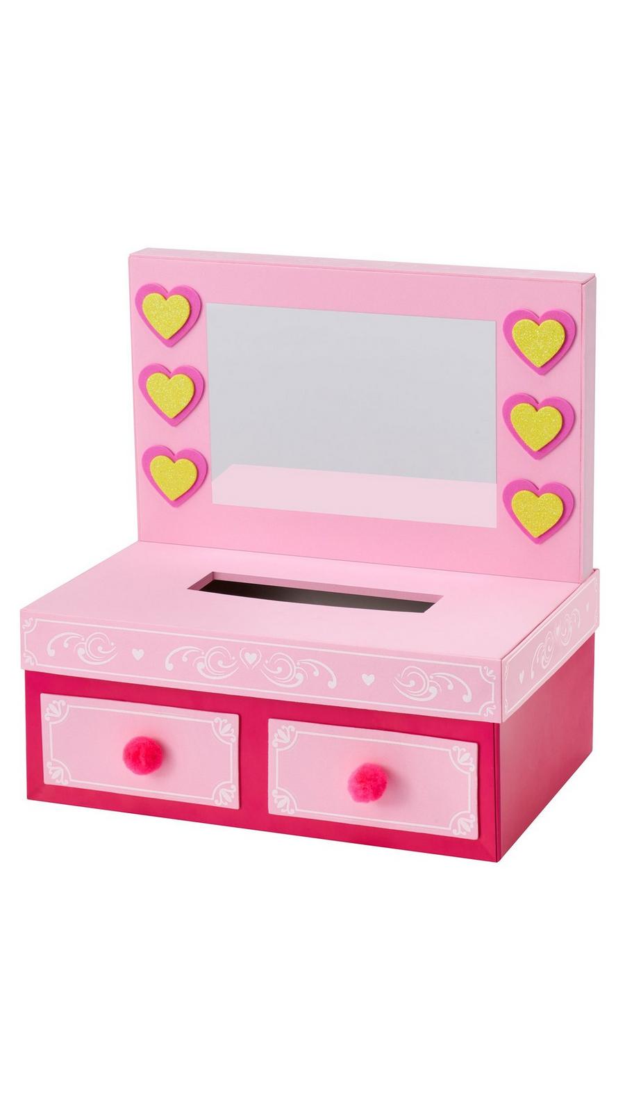 Glamor Desk Valentine Box Craft Kit | Hobby Lobby | 6263529