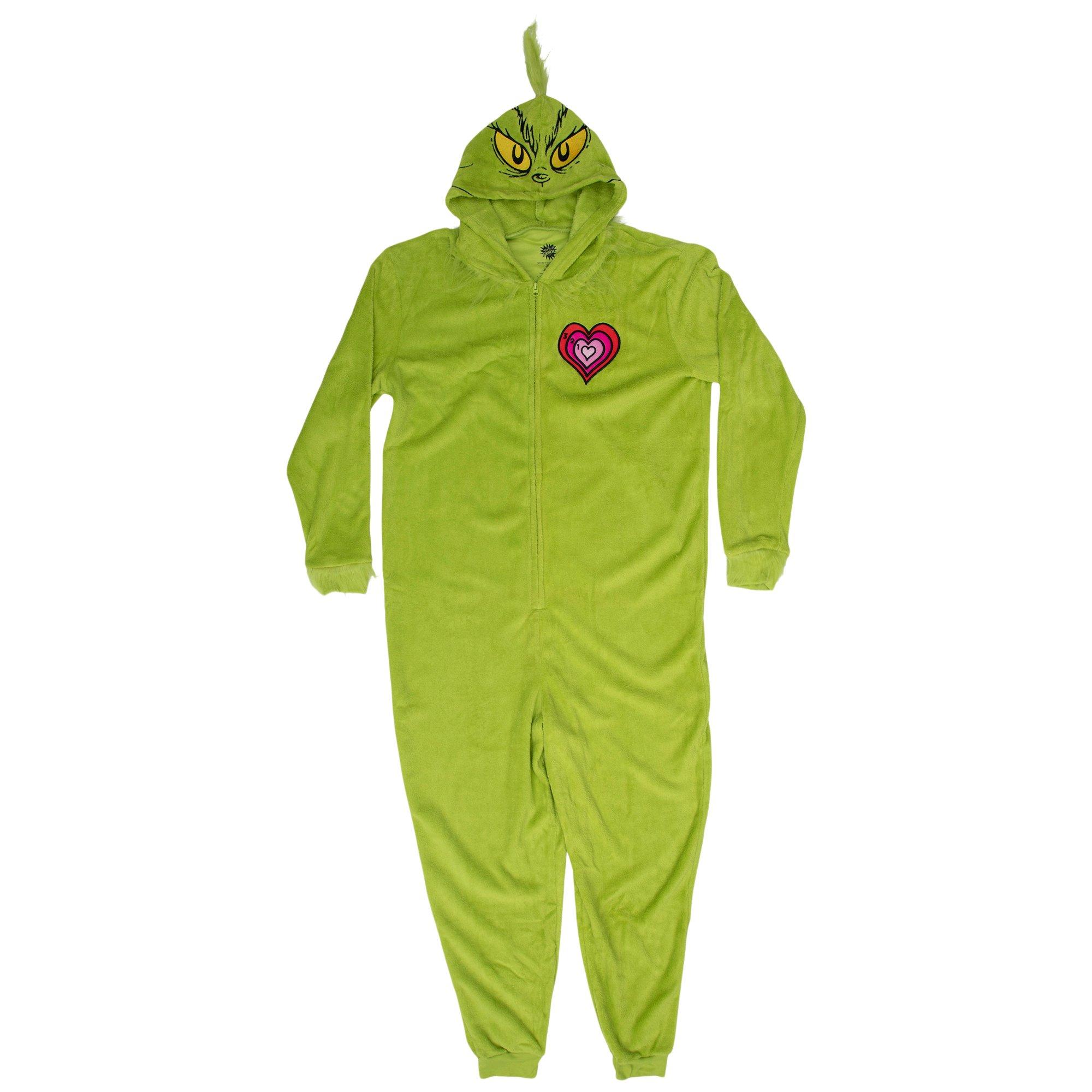 The Grinch Onesie Adults Costumes Buy Matching Family The Grinch