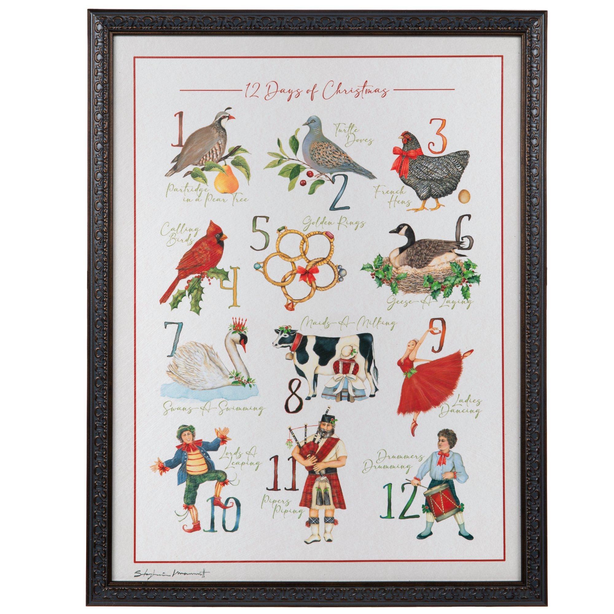 12 Days Of Christmas Wood Wall Decor Hobby Lobby 6269153