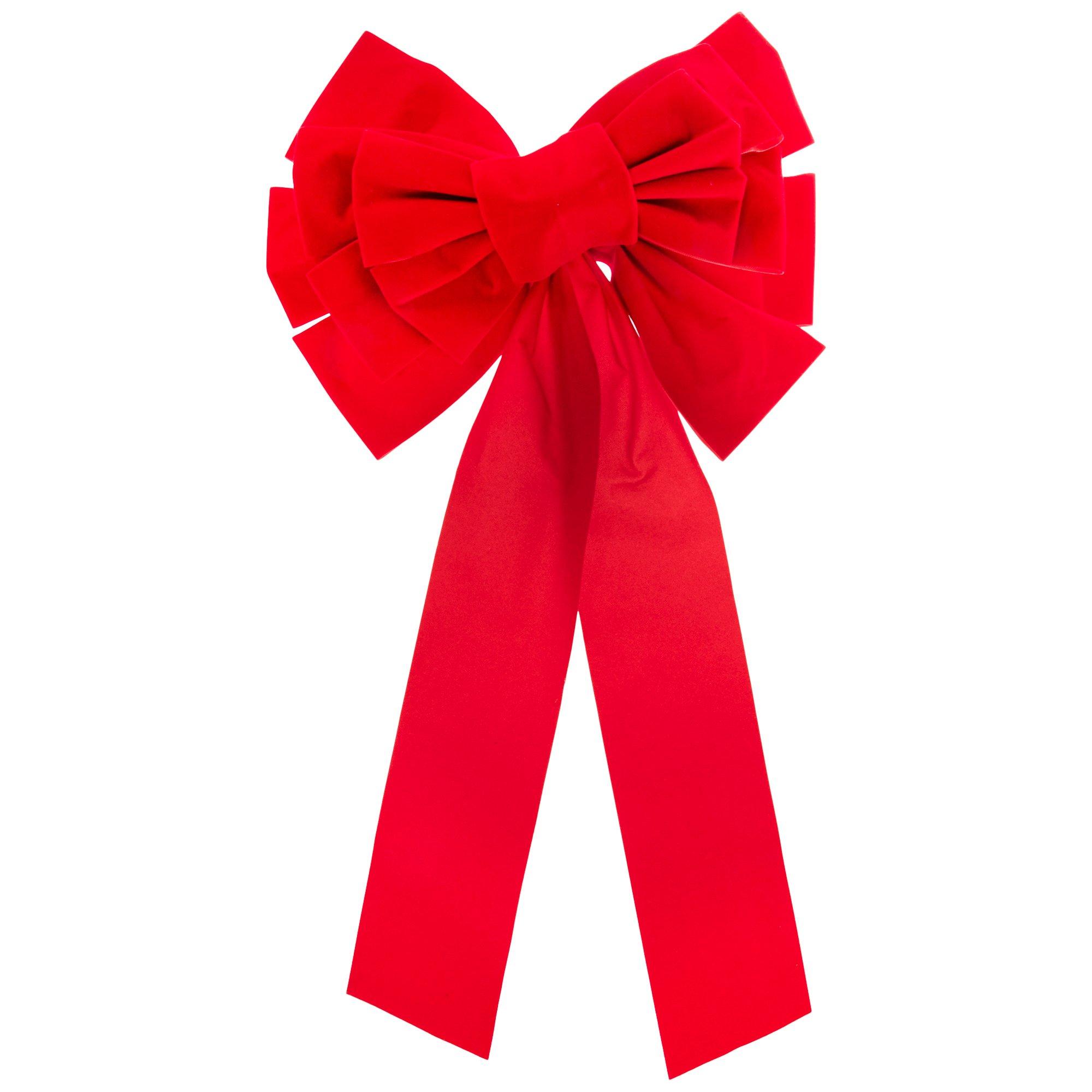 Red Velvet Bow view 1