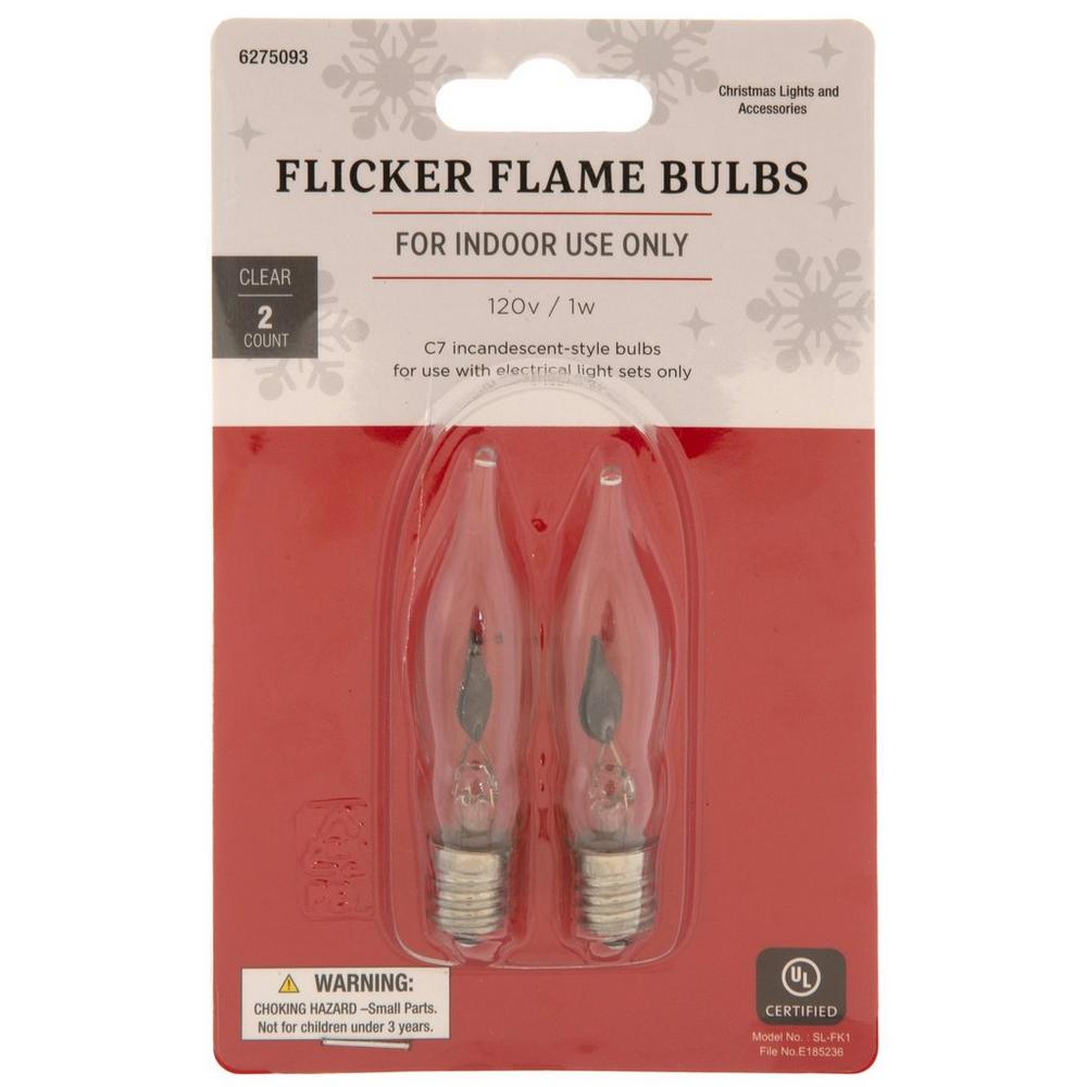 C7 Flicker Flame Bulbs | Hobby Lobby | 6275093, image size:1000x1000