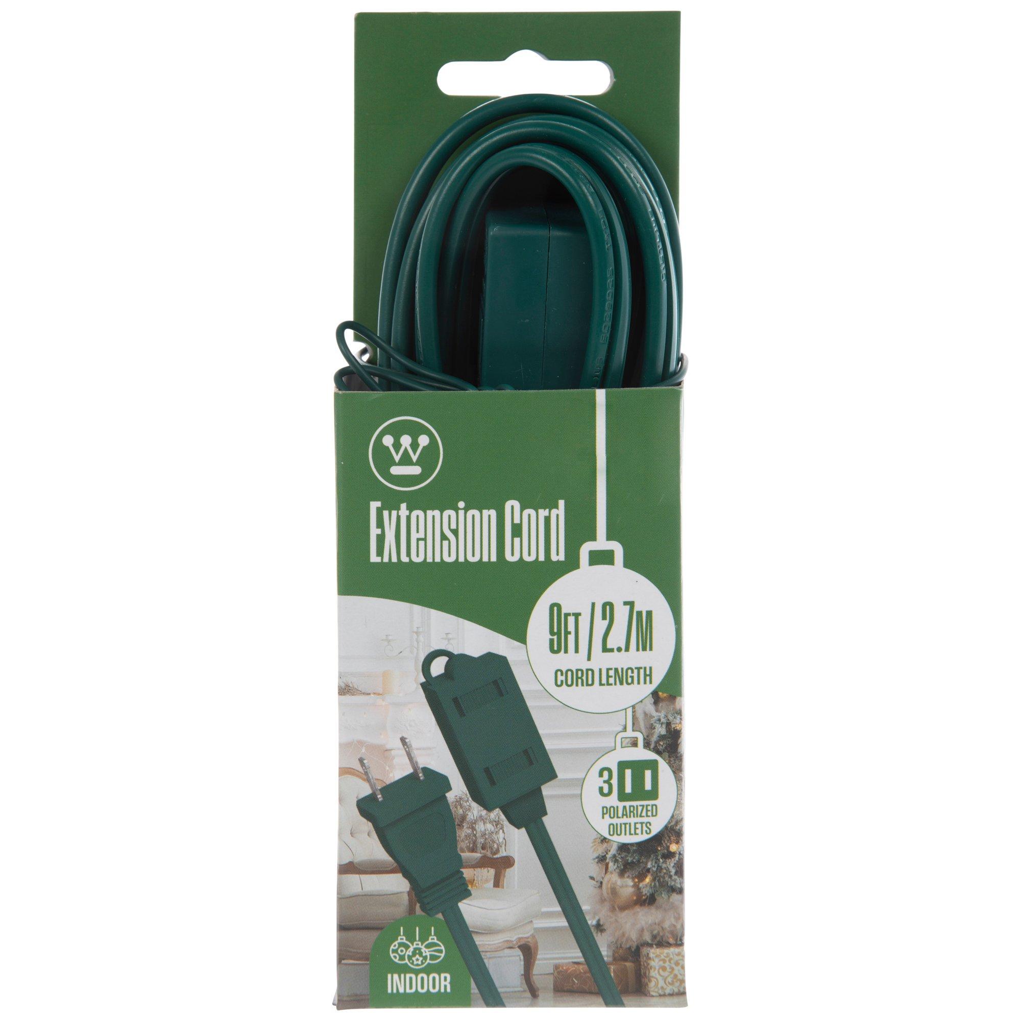Green Extension Cord - 9 Feet | Hobby Lobby | 6276919